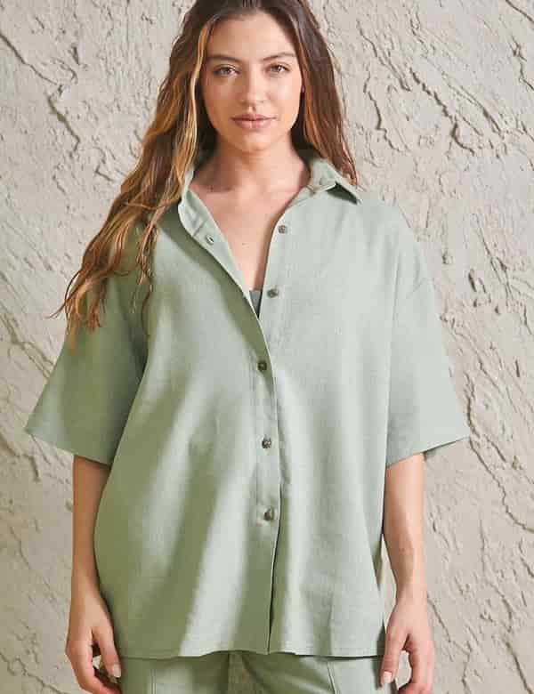 Camisón Orilla  verde oliva - miniatura 2