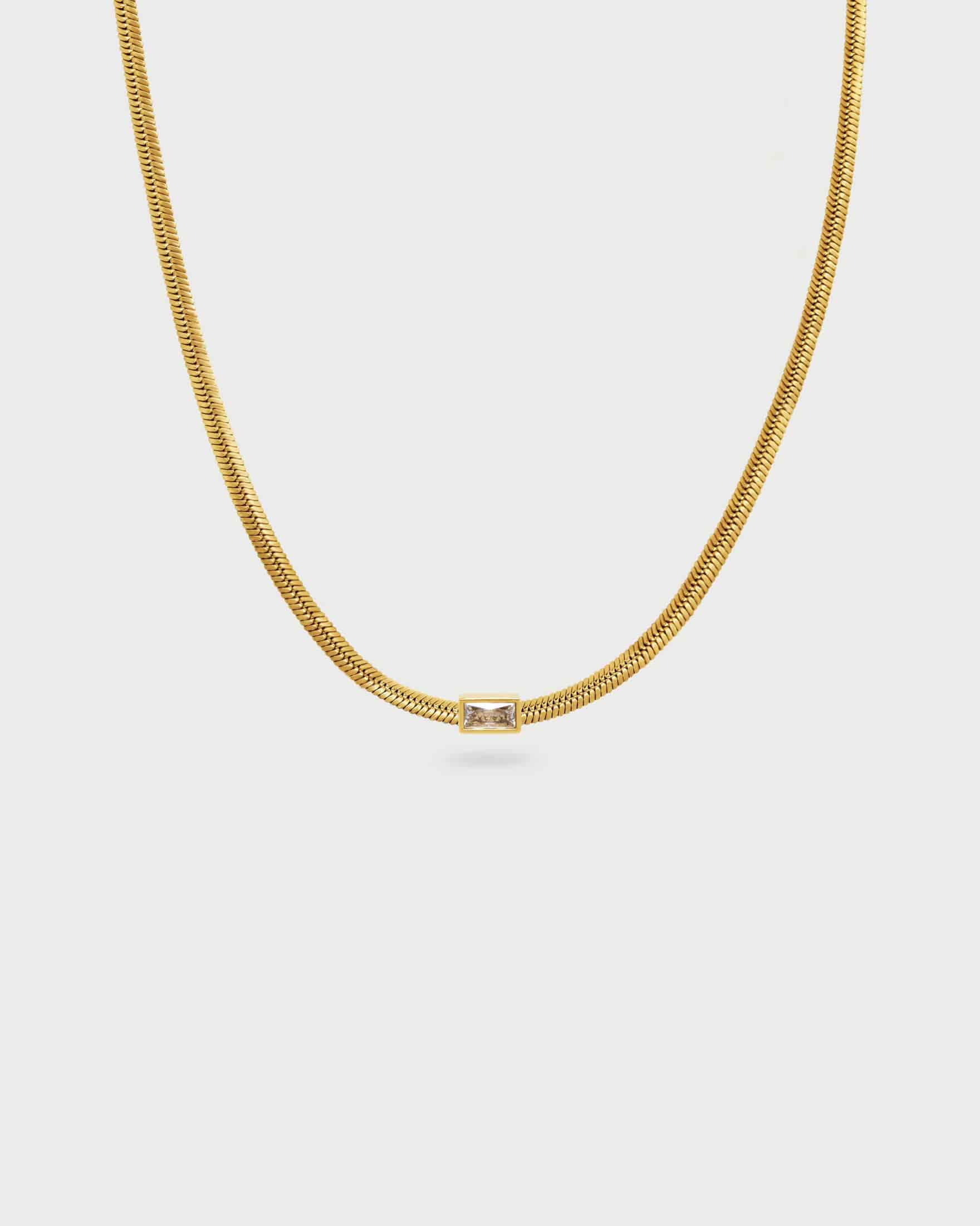 Collar Serpiente Piedra - miniatura 3