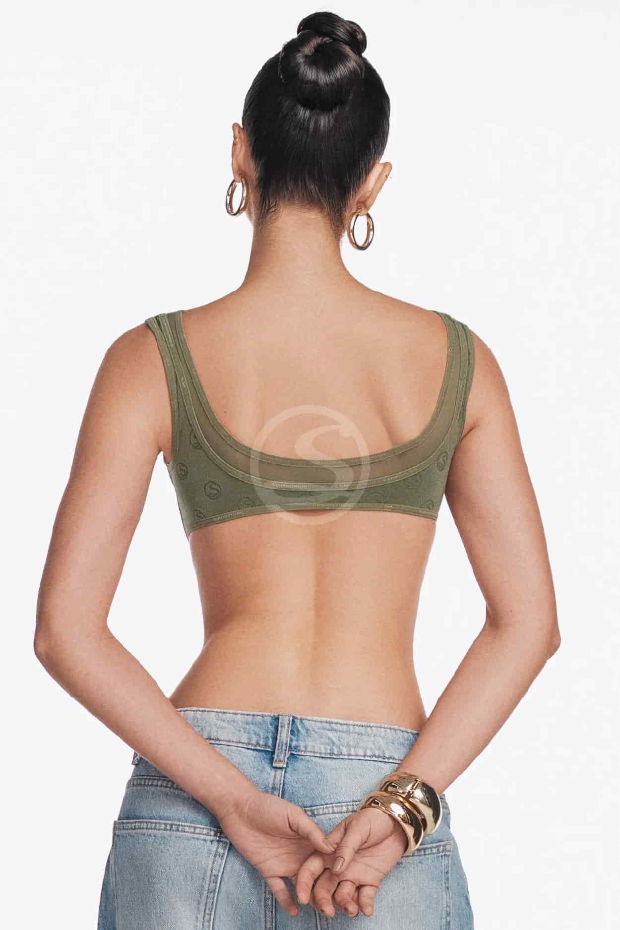 Bralette Flux Verde Santísimas Ref. S-695 - miniatura 3