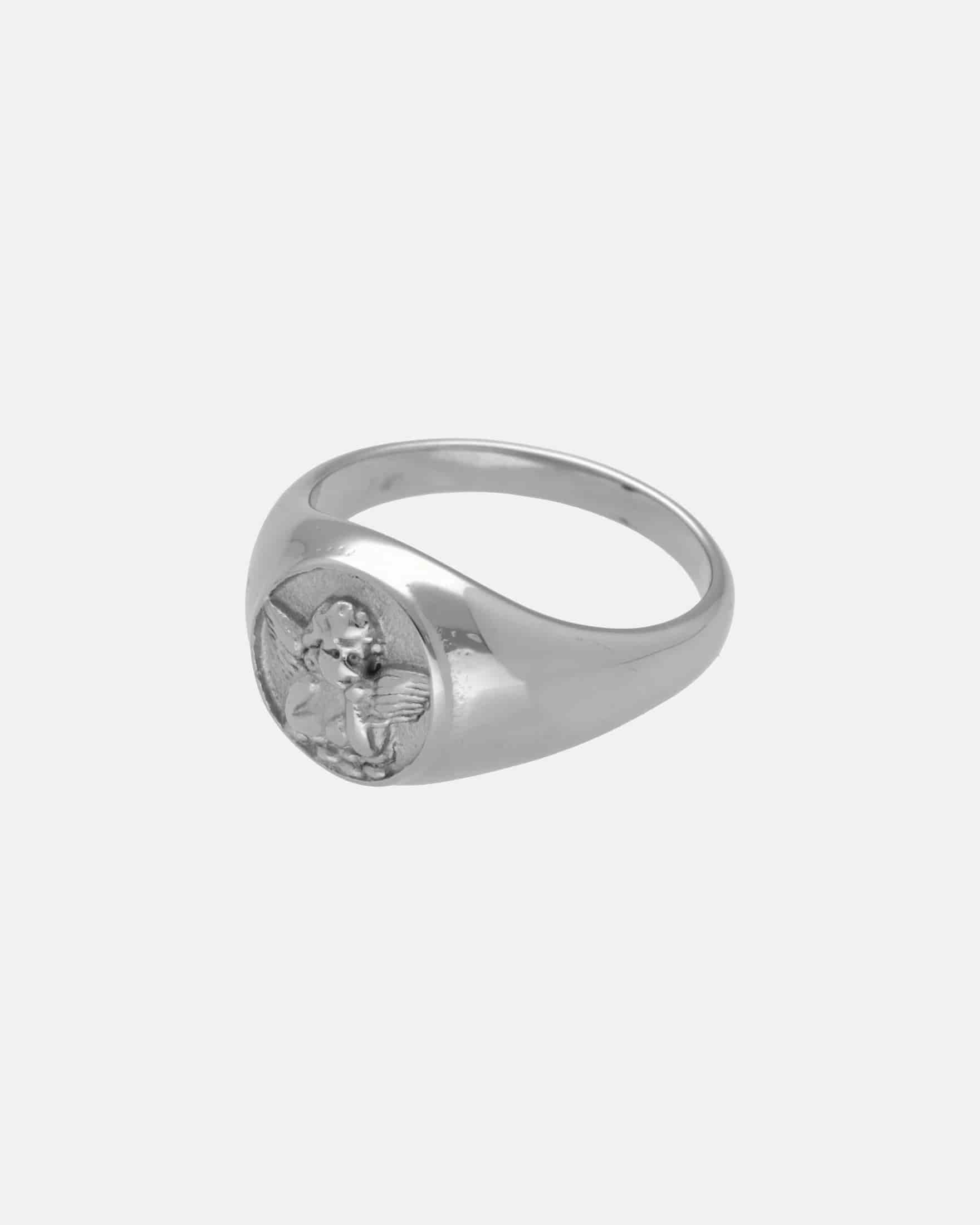 Anillo Ángel Plateado - miniatura 4