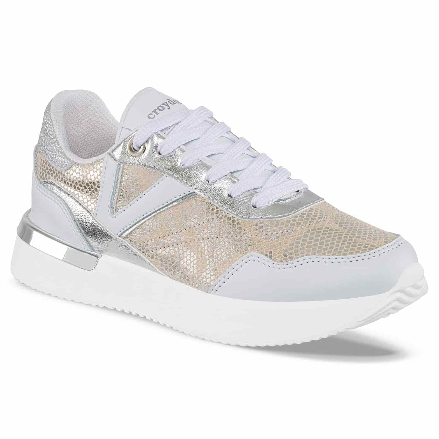 Tenis Urbanos Karli Plata Croydon para Mujer - miniatura 1