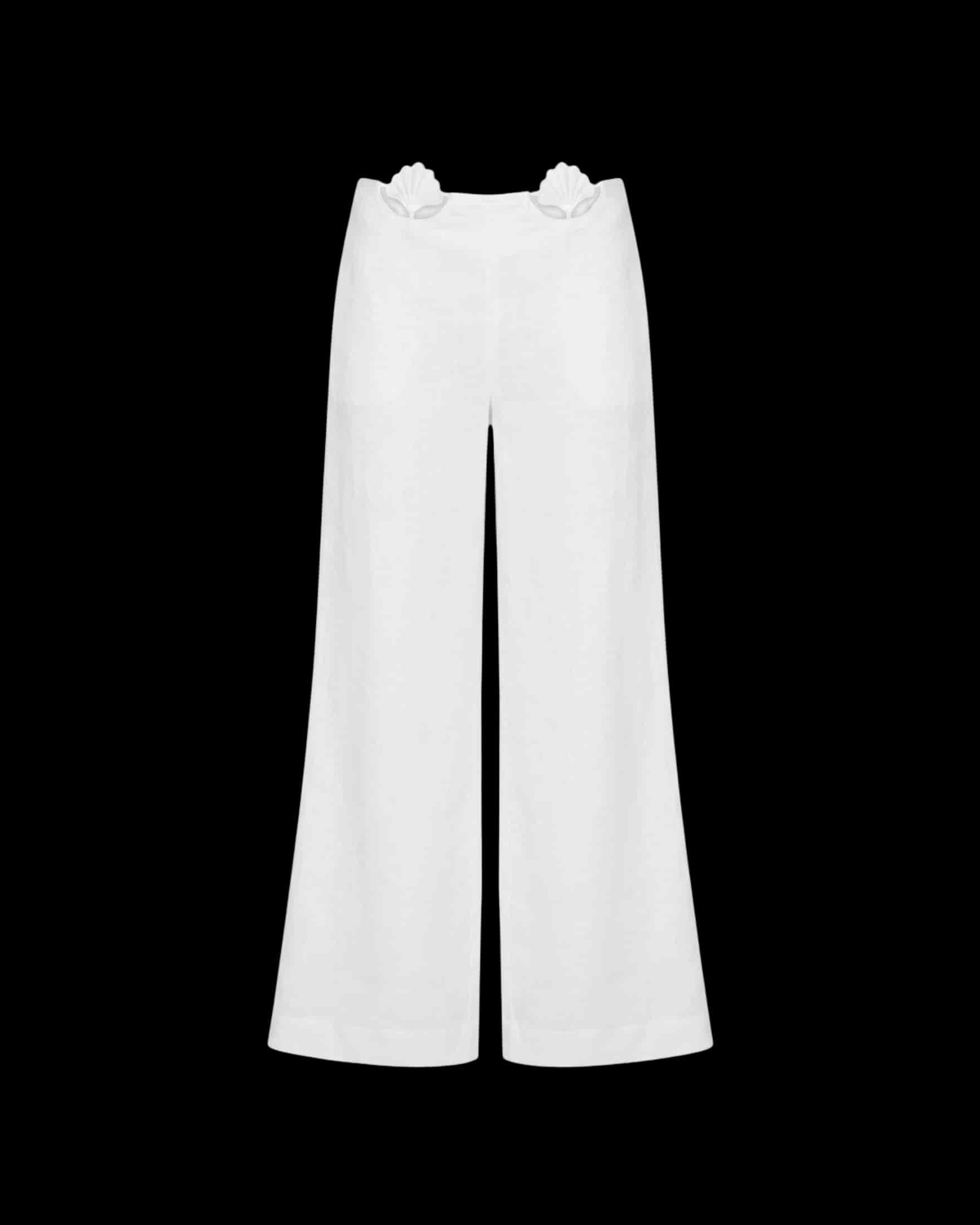 AMELIE PANT IVORY - miniatura 1