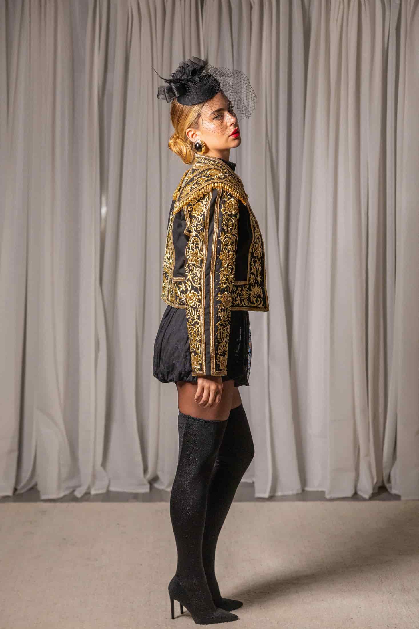 AMOR LACE SKIRT BLACK - miniatura 5
