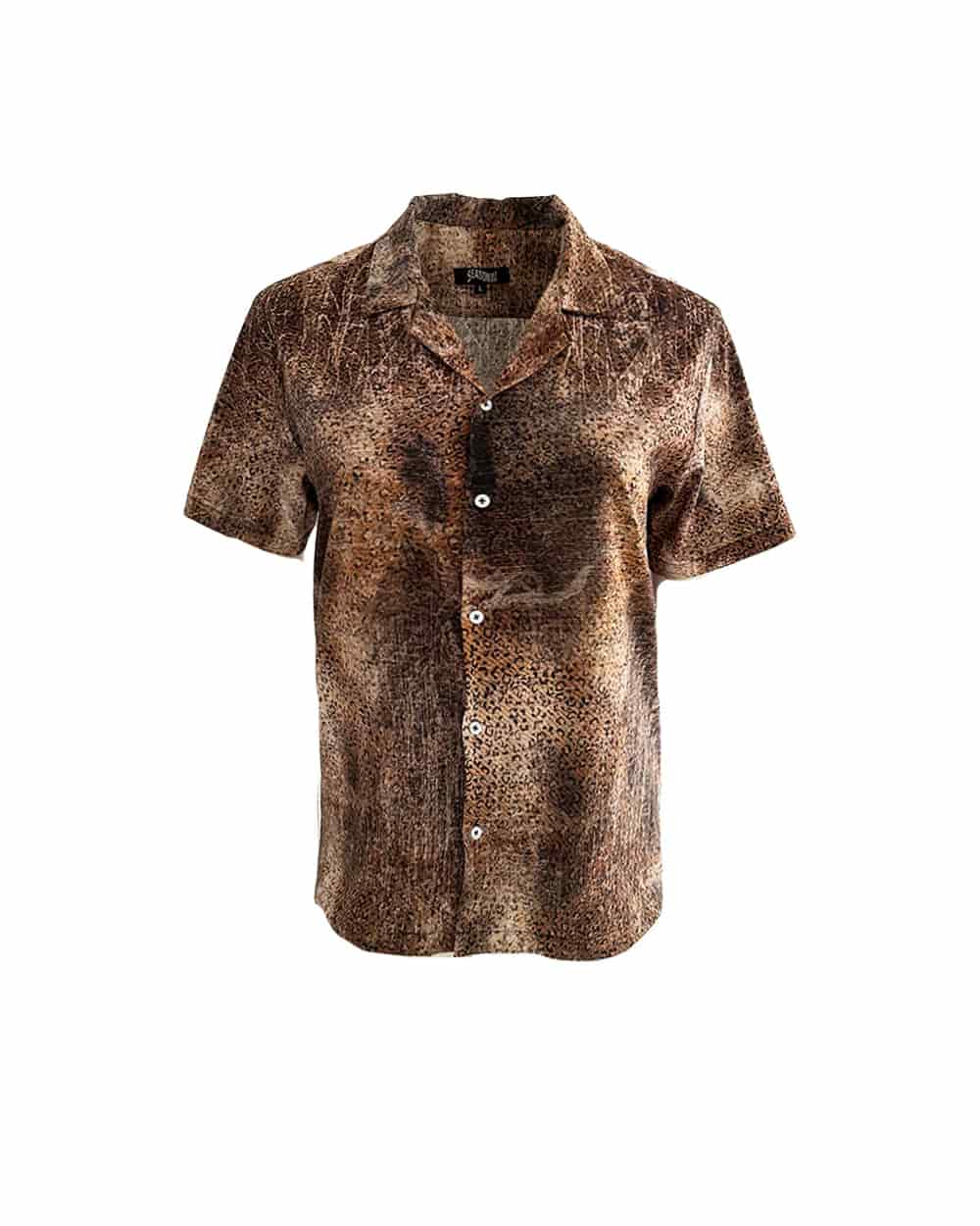 Camp Shirt in Distressed Leopard - miniatura 1