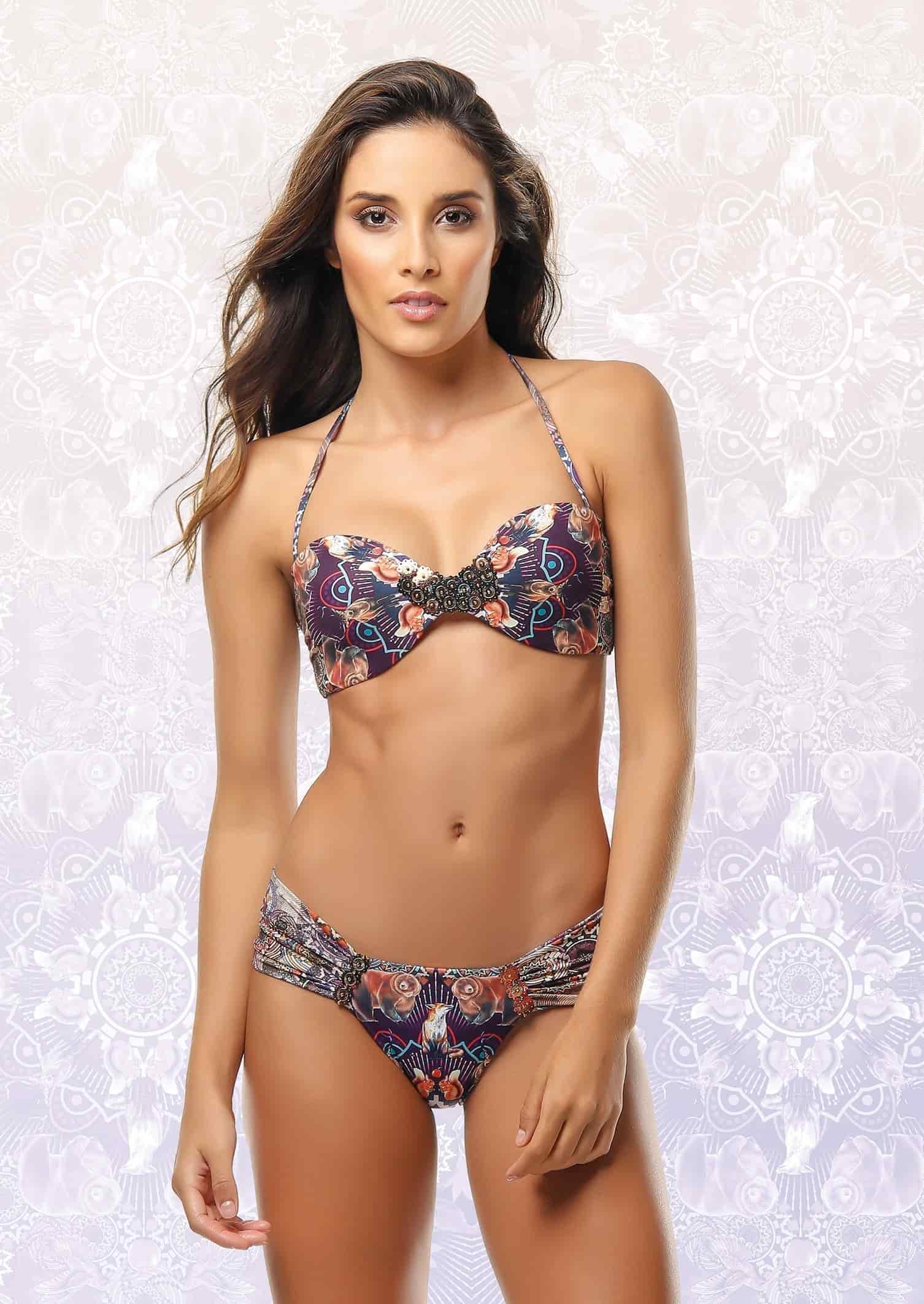 Forest Bandeau Bikini Set - miniatura 2