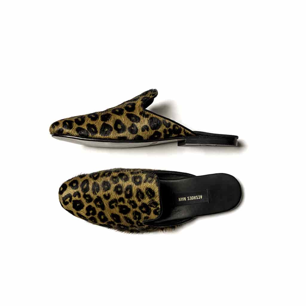 Animal print tigrillo mules - miniatura 2
