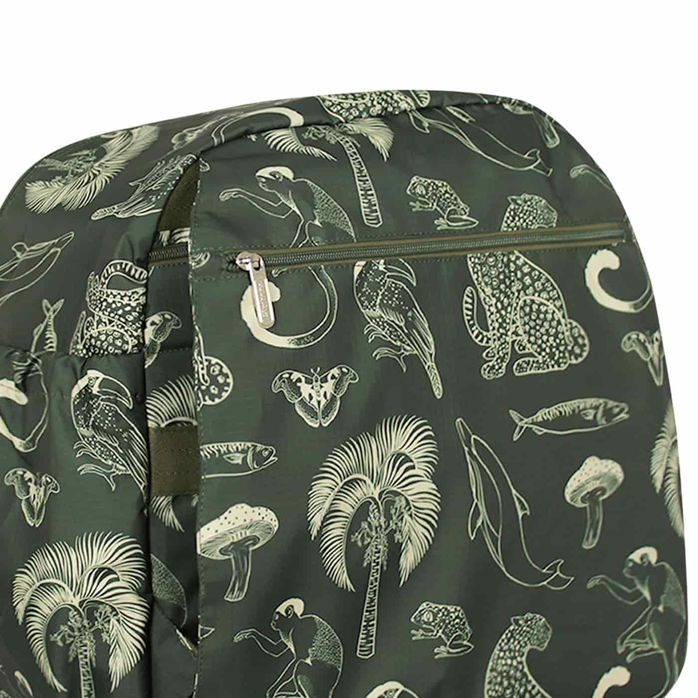 Morral Cabina Tapa Ultra Citybags Estampado Amazonas - miniatura 9