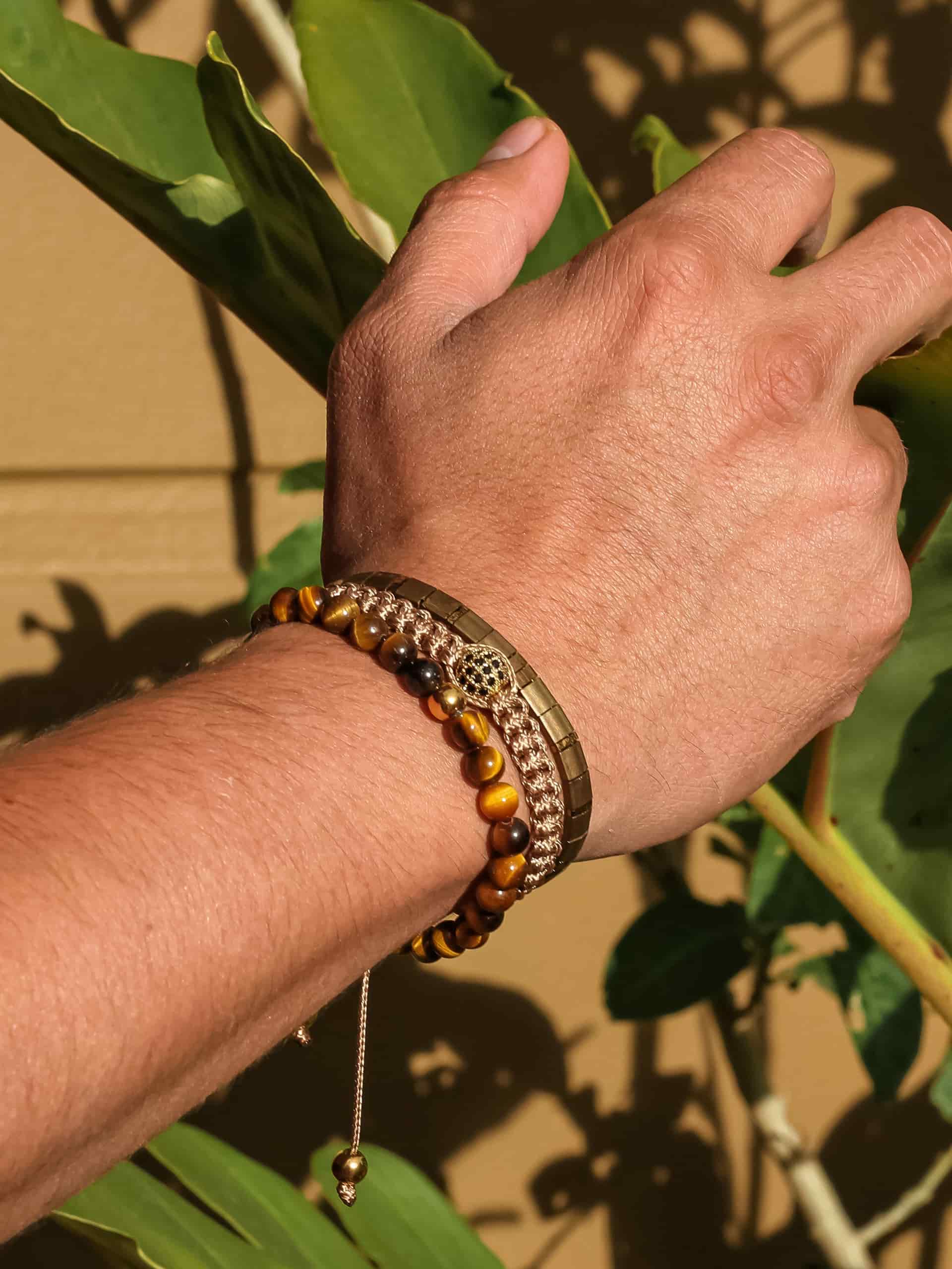 Brazalete Miyuki Tila El Dorado 5mm - miniatura 3