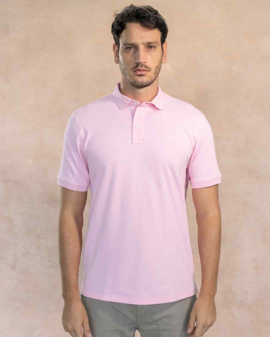 Polo Antimanchas Rosado - miniatura 4