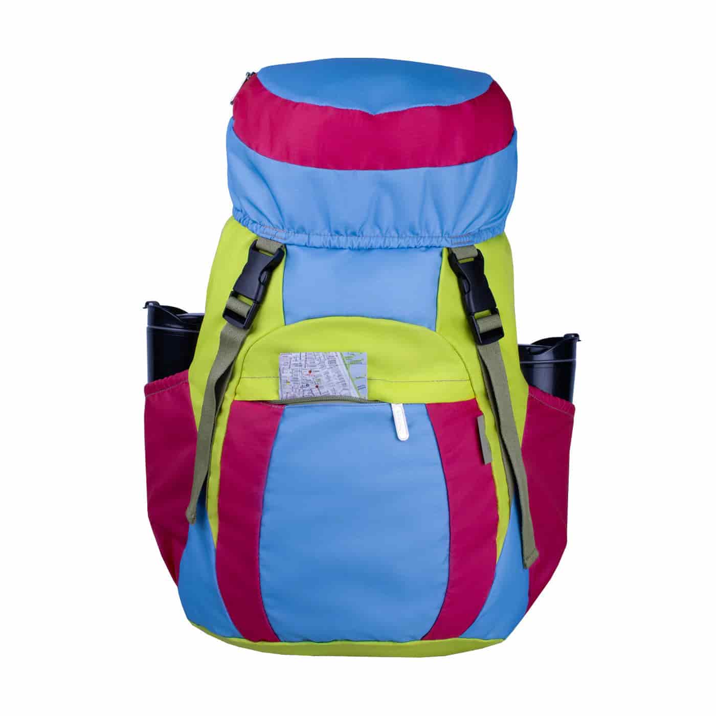 Morral Viajero ULTRA Plegable Estampado Neon  Citybags Multicolor - miniatura 3