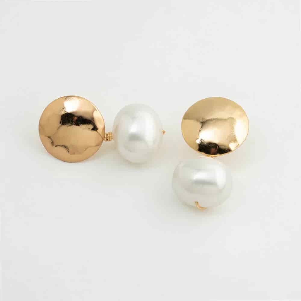 Aretes Impulso Dorado - miniatura 3