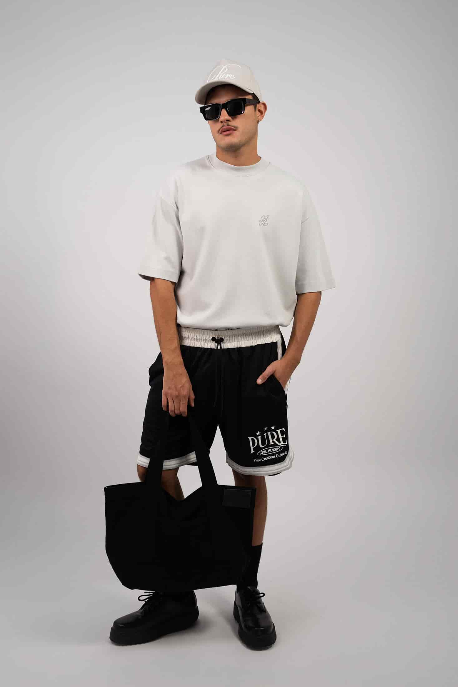Gray Logo T-Shirt - miniatura 3