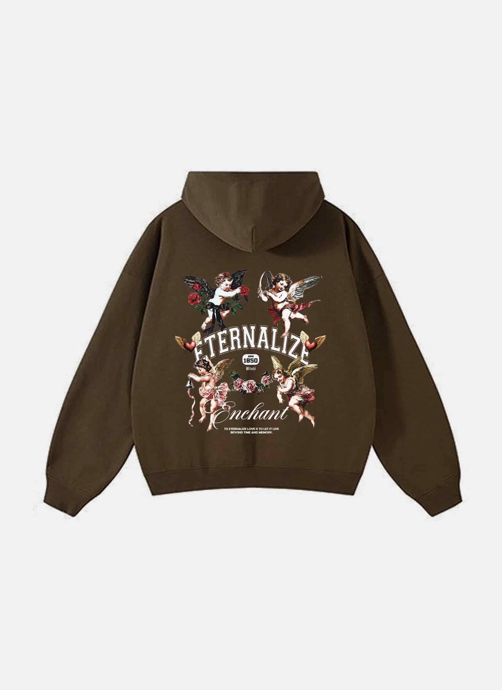 Eternalize Hoodie Brown - miniatura 1