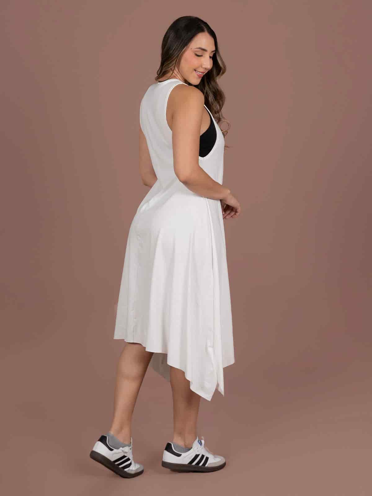 Vestido danila melon ivory - miniatura 3