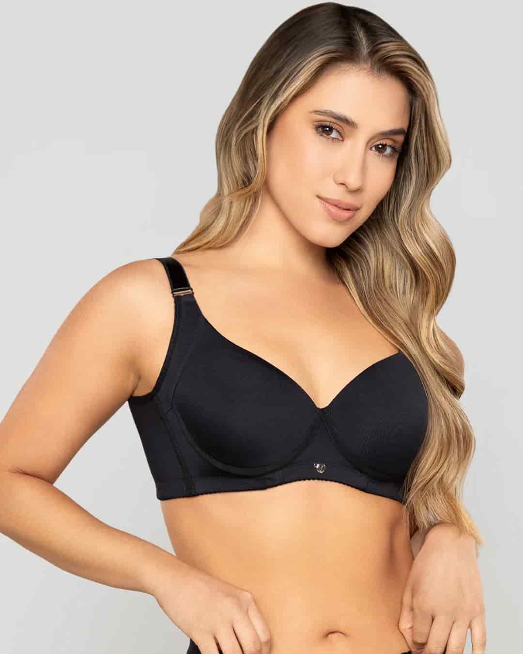 Brasier de Alto Cubrimiento con Realce Suave y Control en Espalda Ref. 425 - miniatura 3