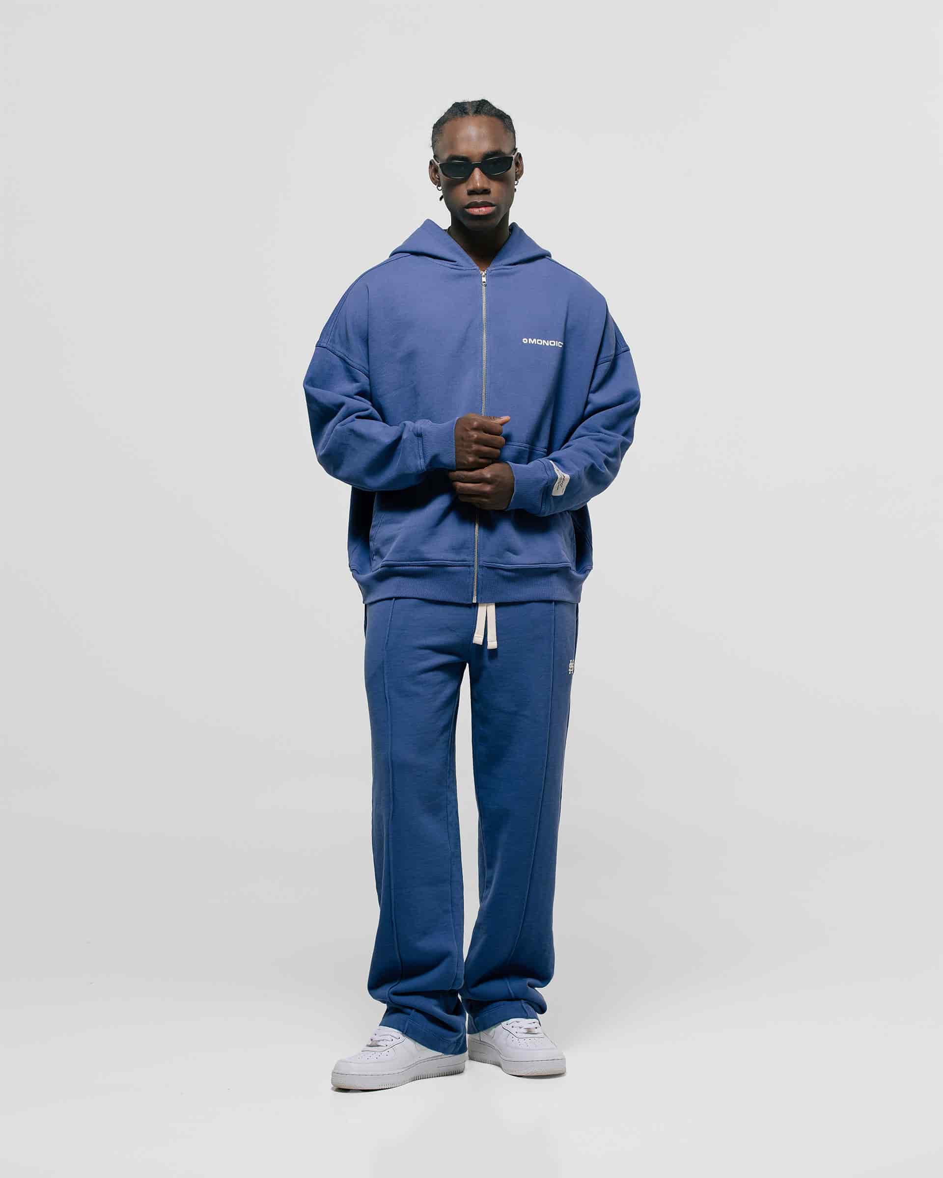 Zip Hoodie Oversized Básico V3 - Lavanda - miniatura 4