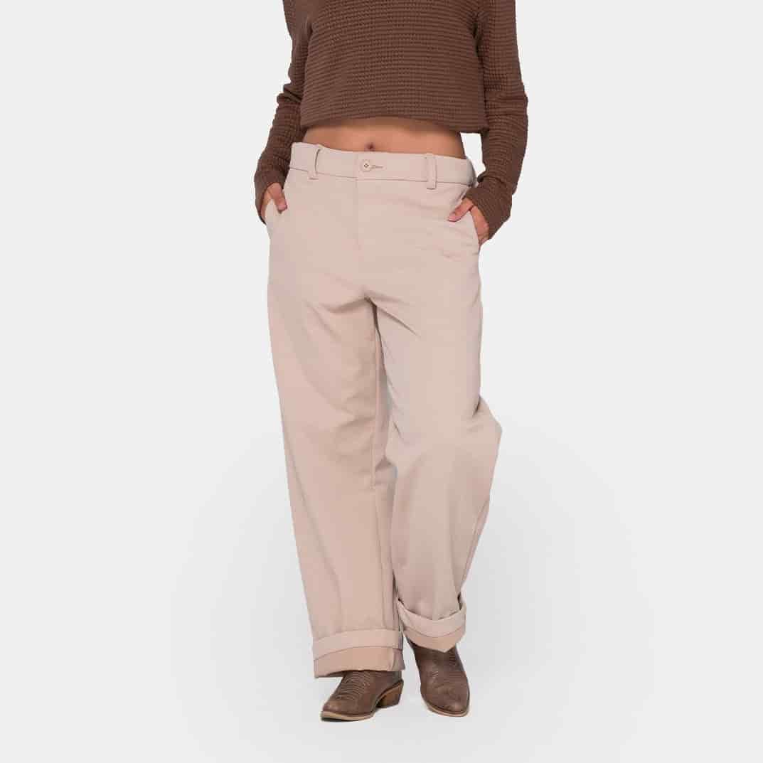 EcoDrift Trousers Beige - miniatura 2