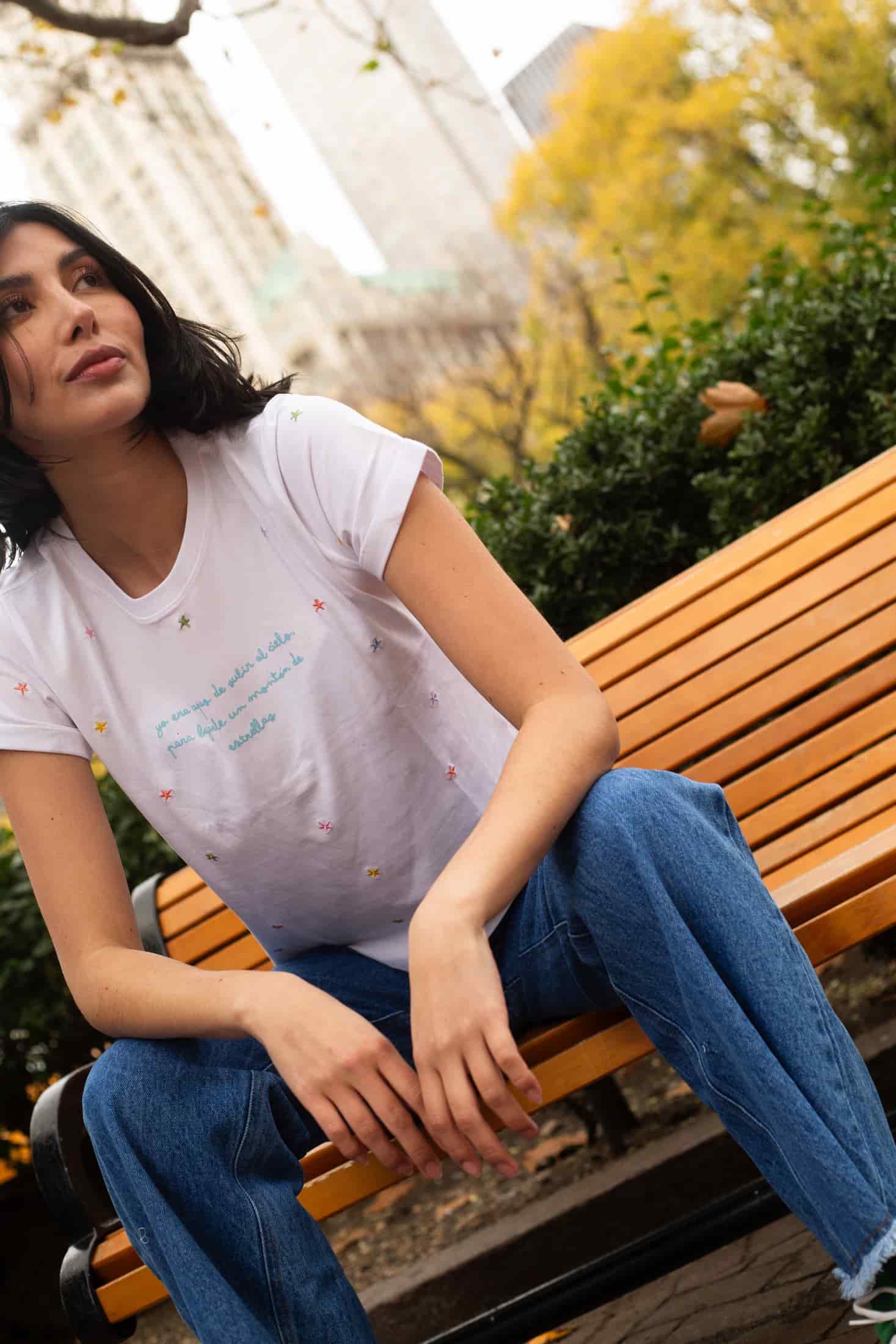 Un Montón De Estrellas Oversized Tee - miniatura 1