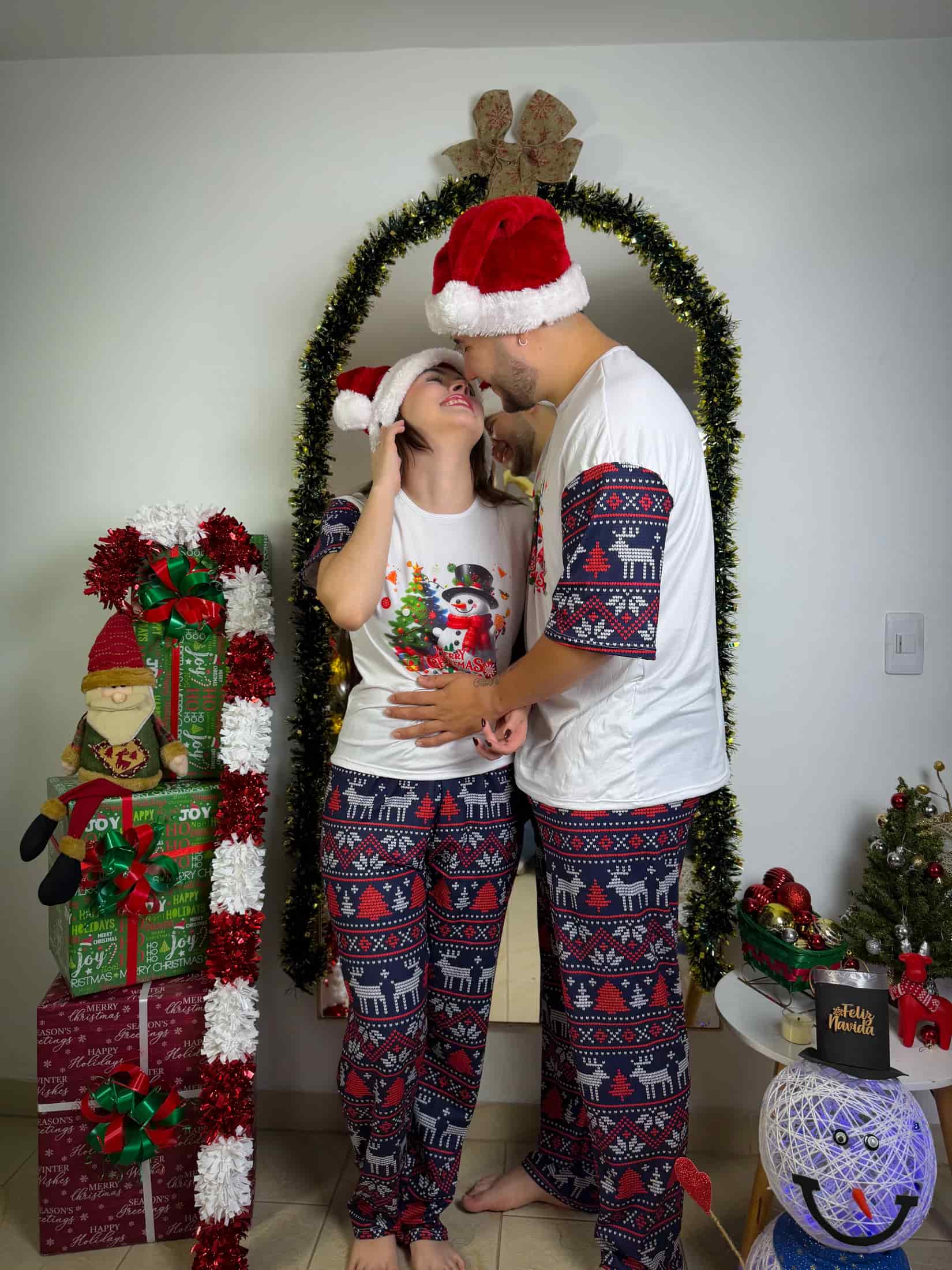 Pijama Navidad Ref. Azul - miniatura 4