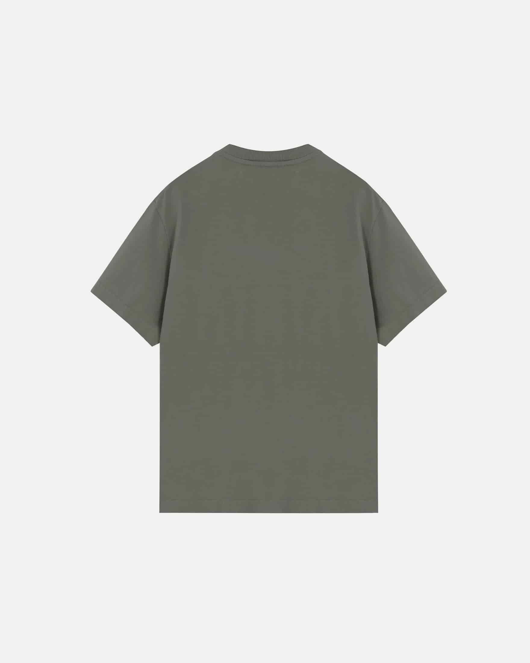 Basics Undergold Company Regular Fit Tshirt Olive Green - miniatura 3