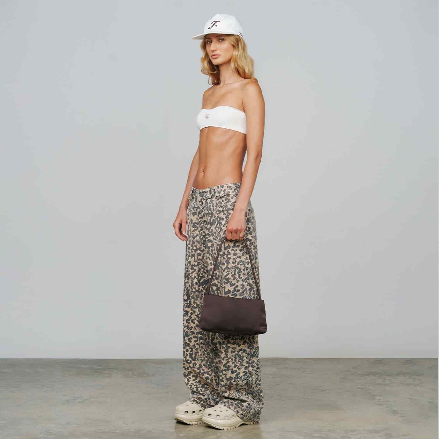 Don't Fake It Bandeau Top - Cream - miniatura 5