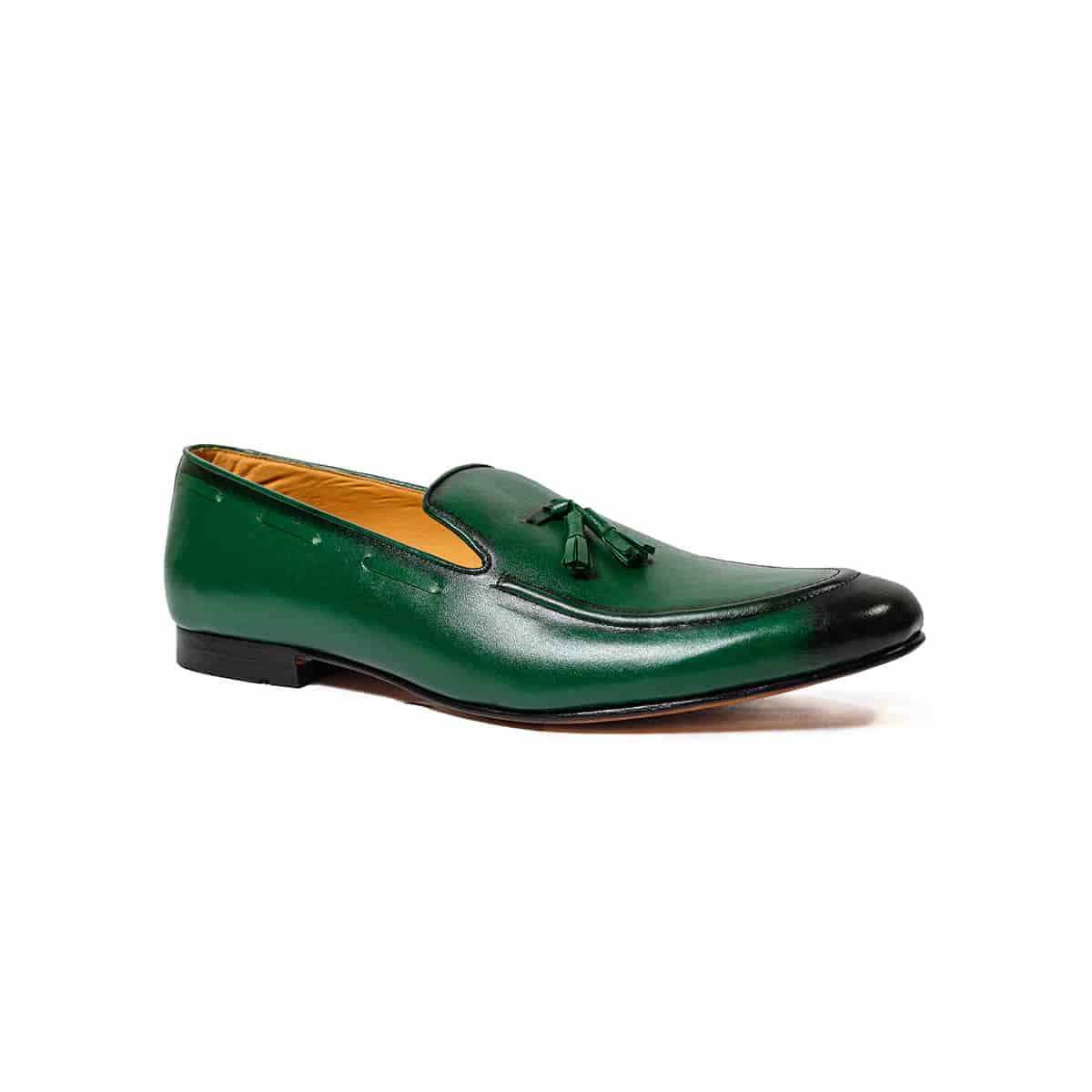 Loafers Cuero Verde - miniatura 1
