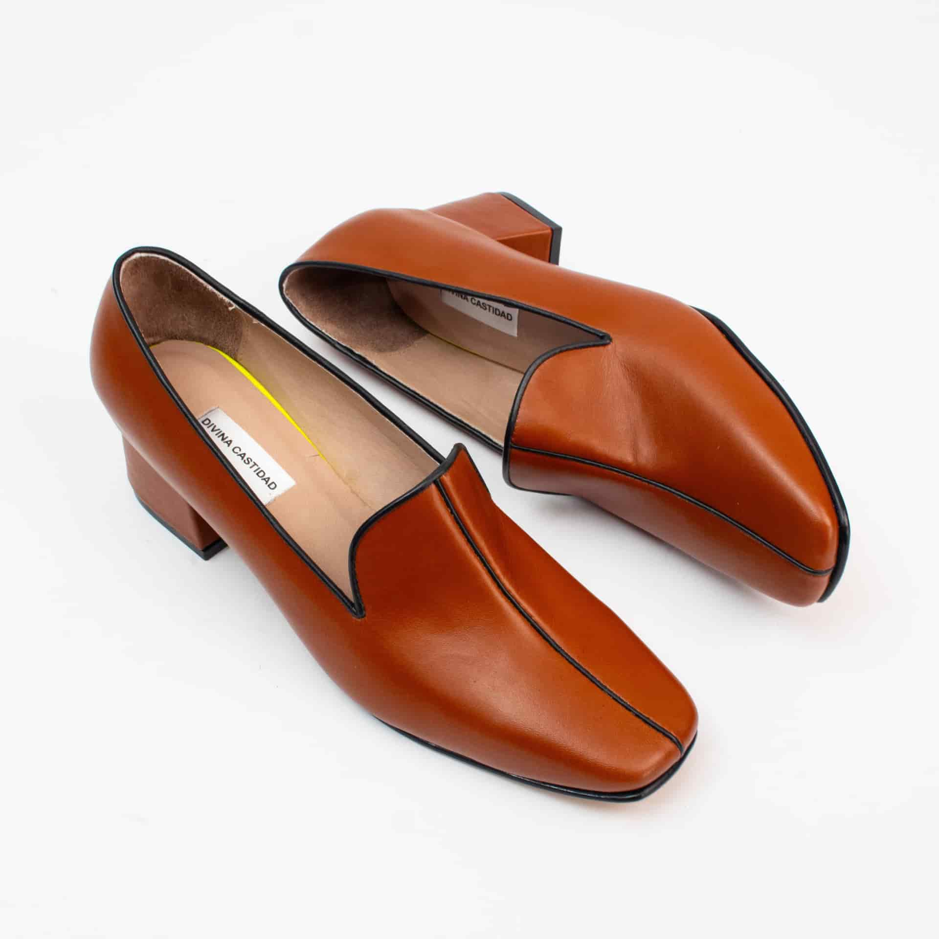 LOAFERS - honey x black - miniatura 2