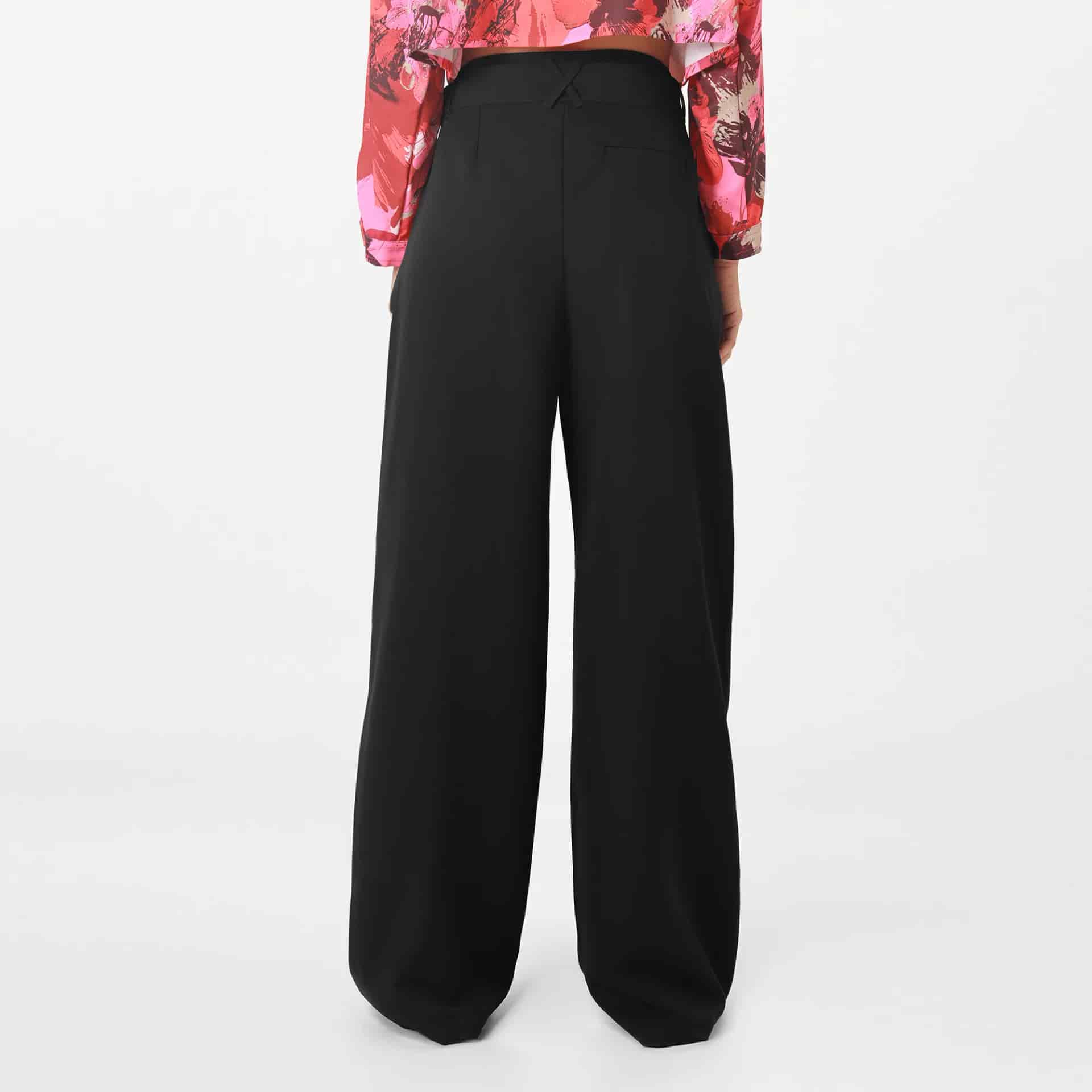 Pantalon Tiro Alto Bota Palazzo - miniatura 2