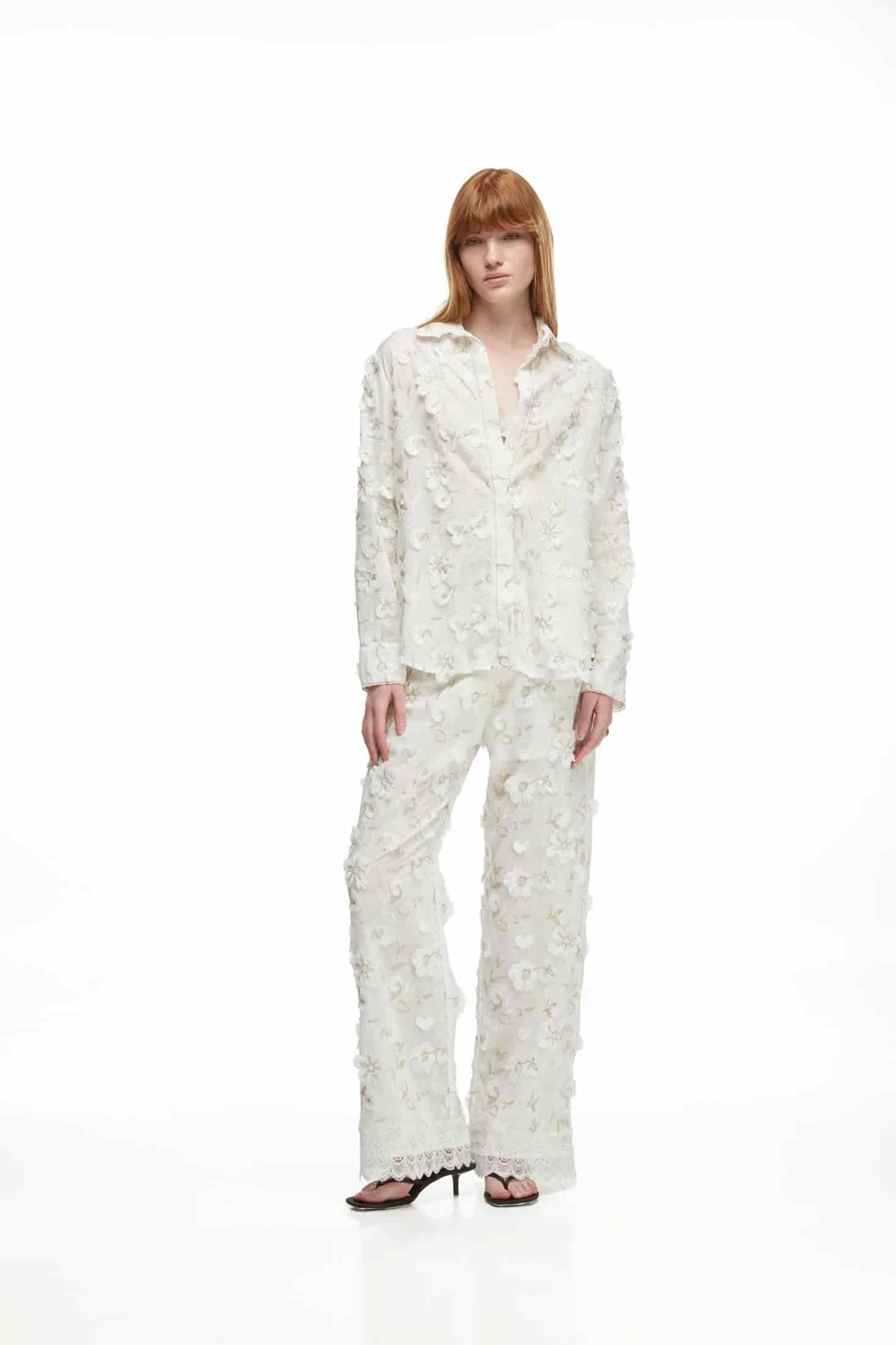 CELIA PANTS WHITE - miniatura 7