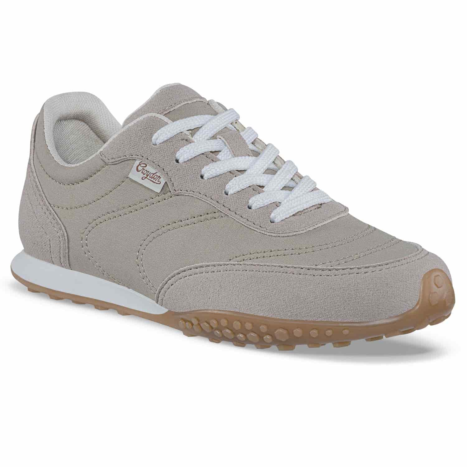 Tenis Urbanos Tersicore Beige Croydon Para Mujer - miniatura 1