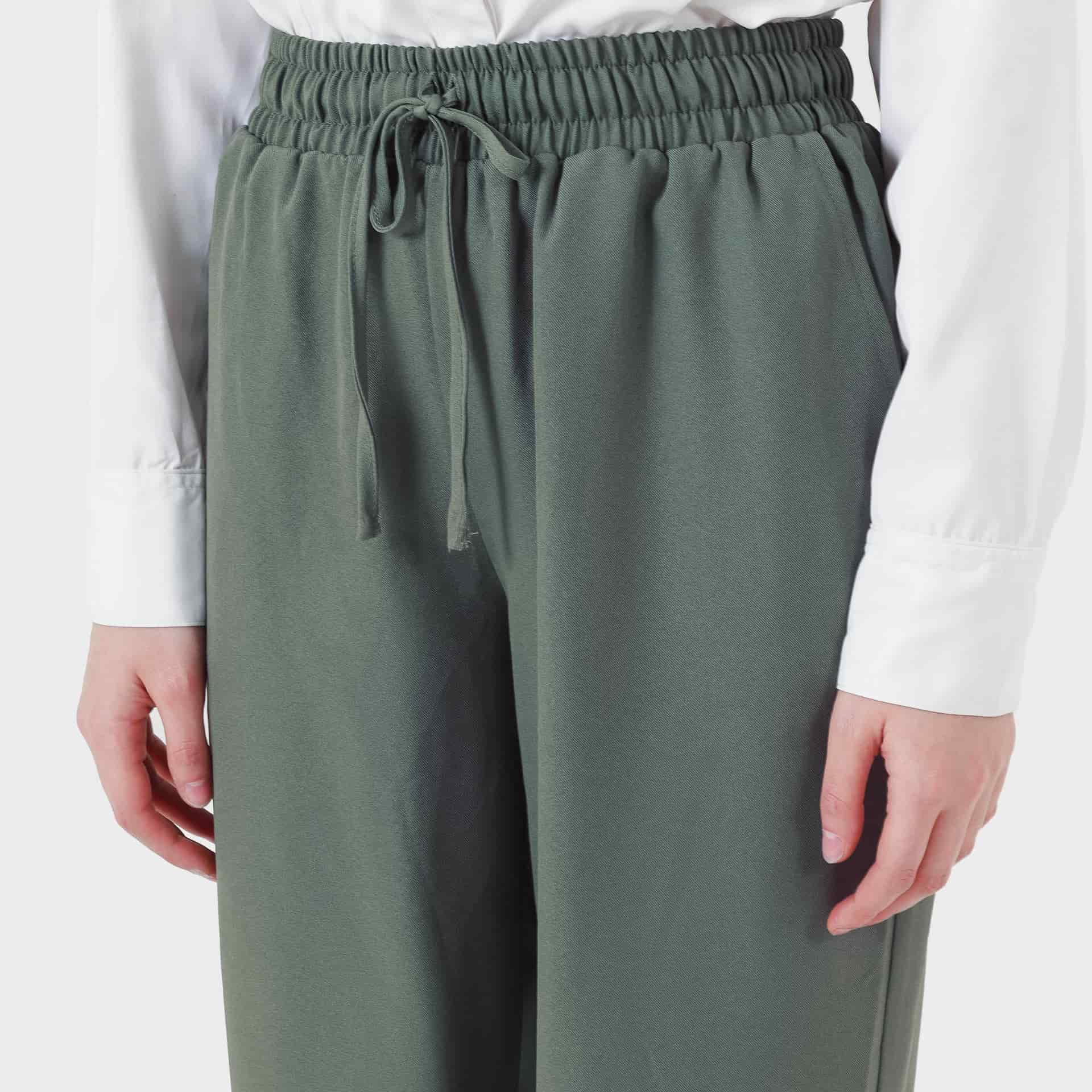 Pantalón básico bota recta cintura elástica - miniatura 12