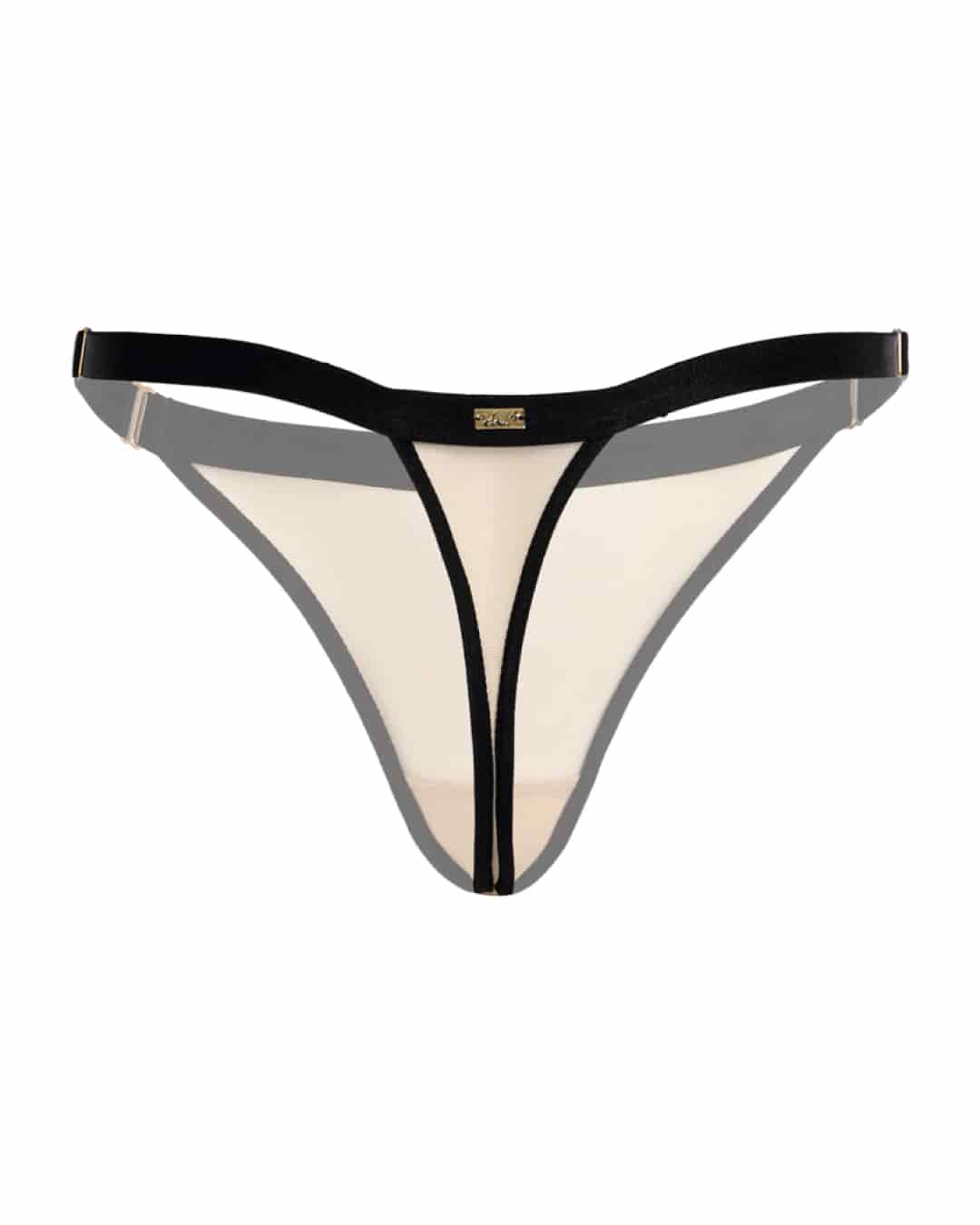Panty tanga - CHIARA NUDE Talla: XL - miniatura 3