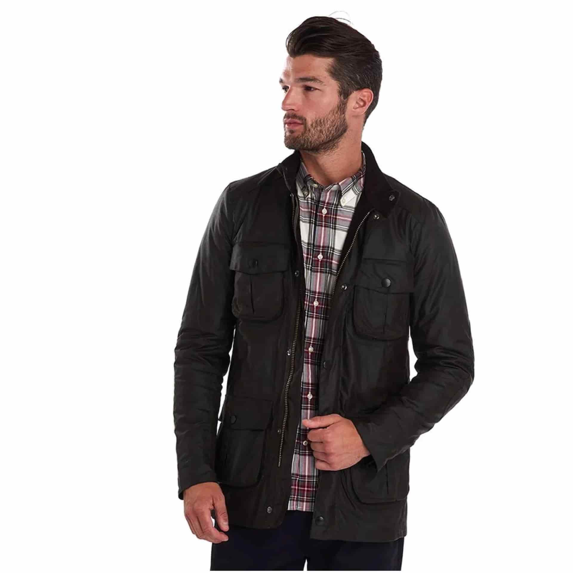 Corbridge Waxed Jacket - miniatura 10