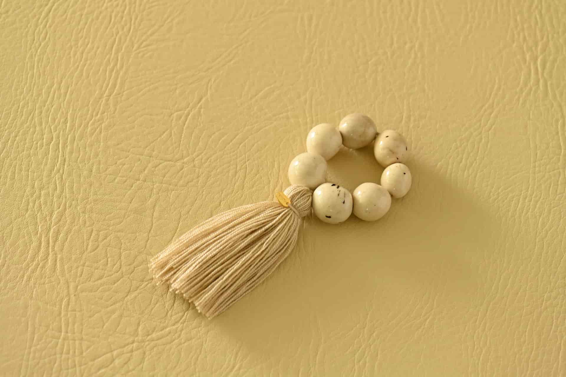 Set de 4 servilleteros de Taguas Blanco - miniatura 2