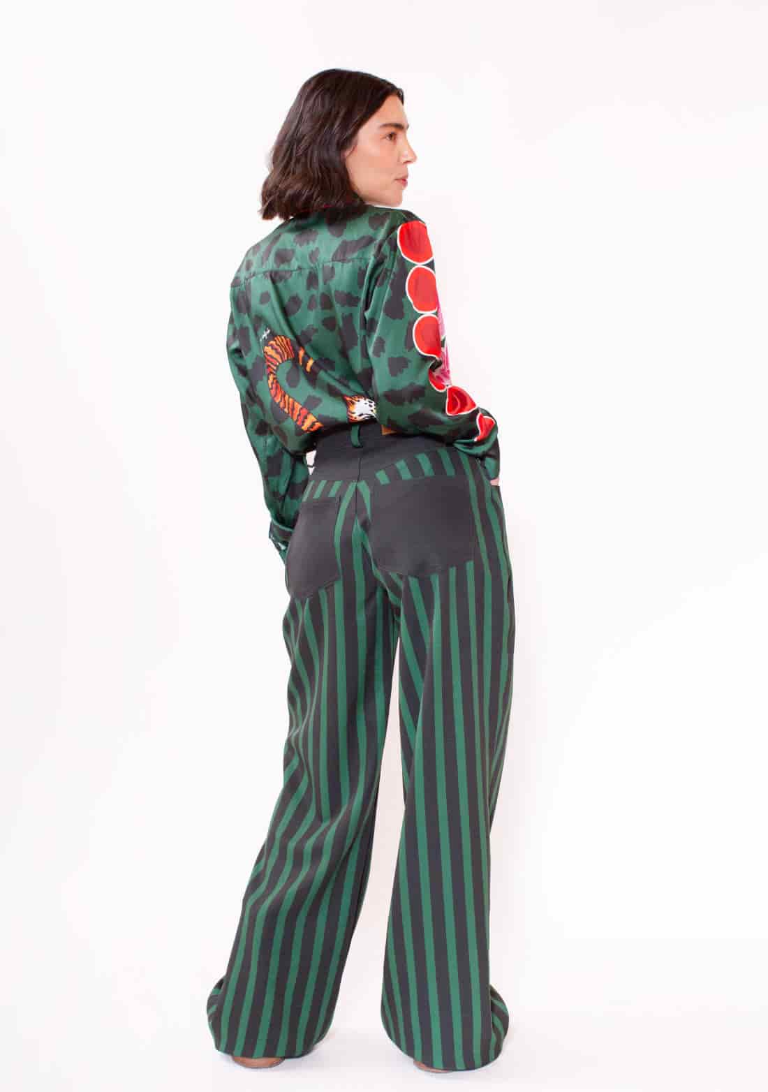 Pantalón Unisex / Ilustración Dinastía Tropical - miniatura 4