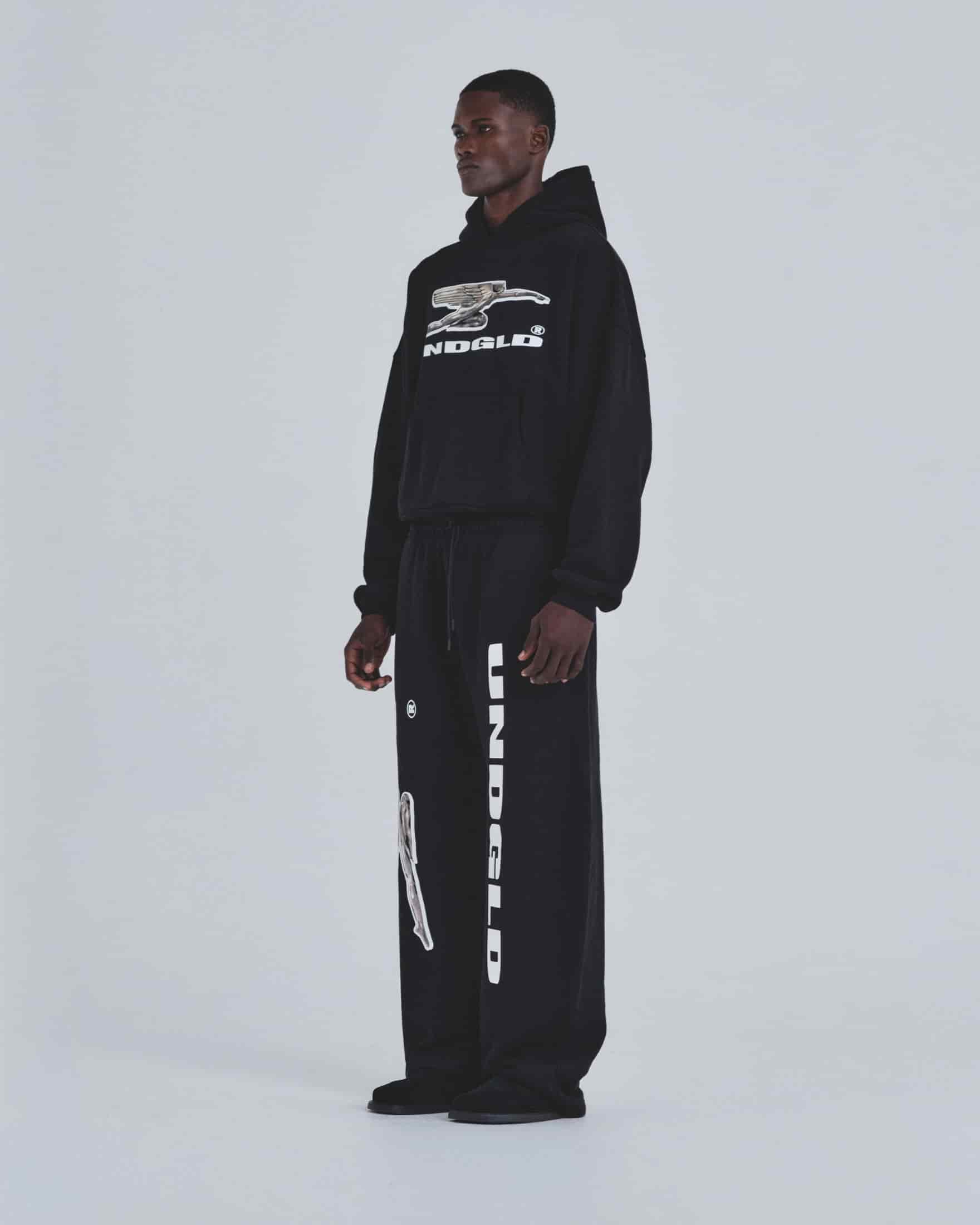 Holy State Deco Boxy Fit Hoodie Black - miniatura 5