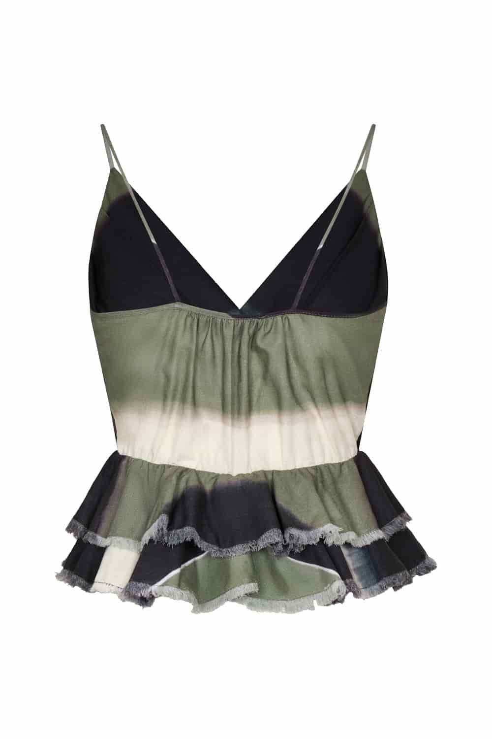 Blusa sumatra ivory verde - miniatura 5