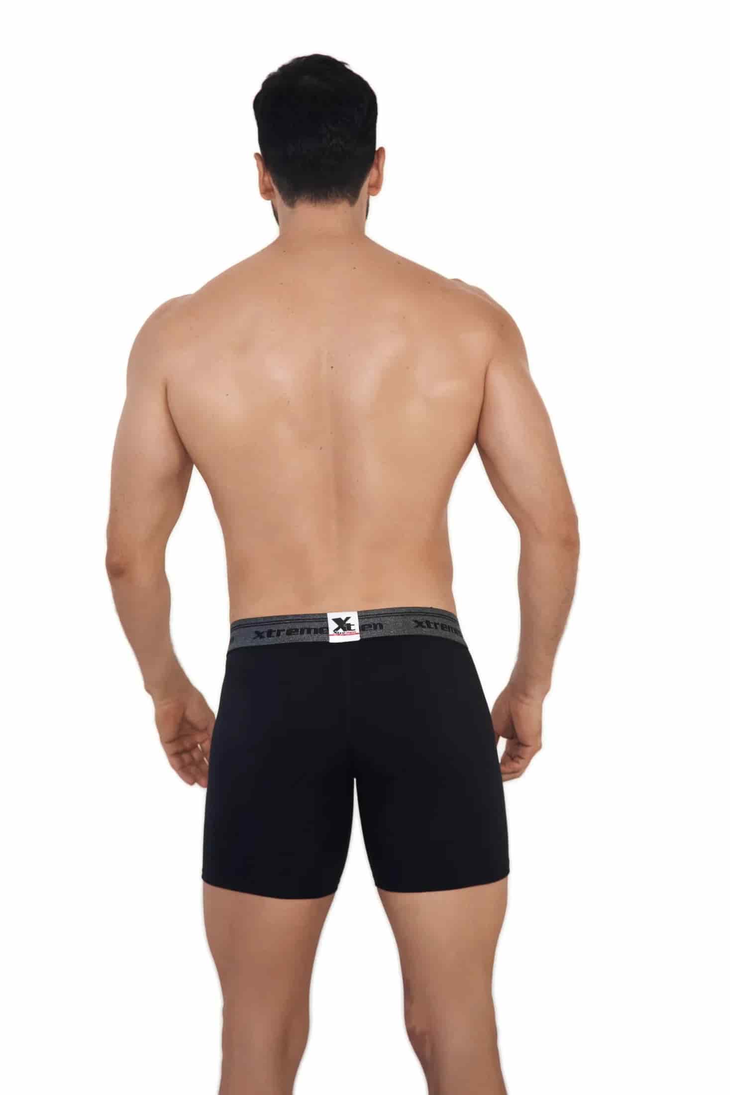 BOXER ALGODÓN PINZA UP F/ENTERO  NEGRO - miniatura 2
