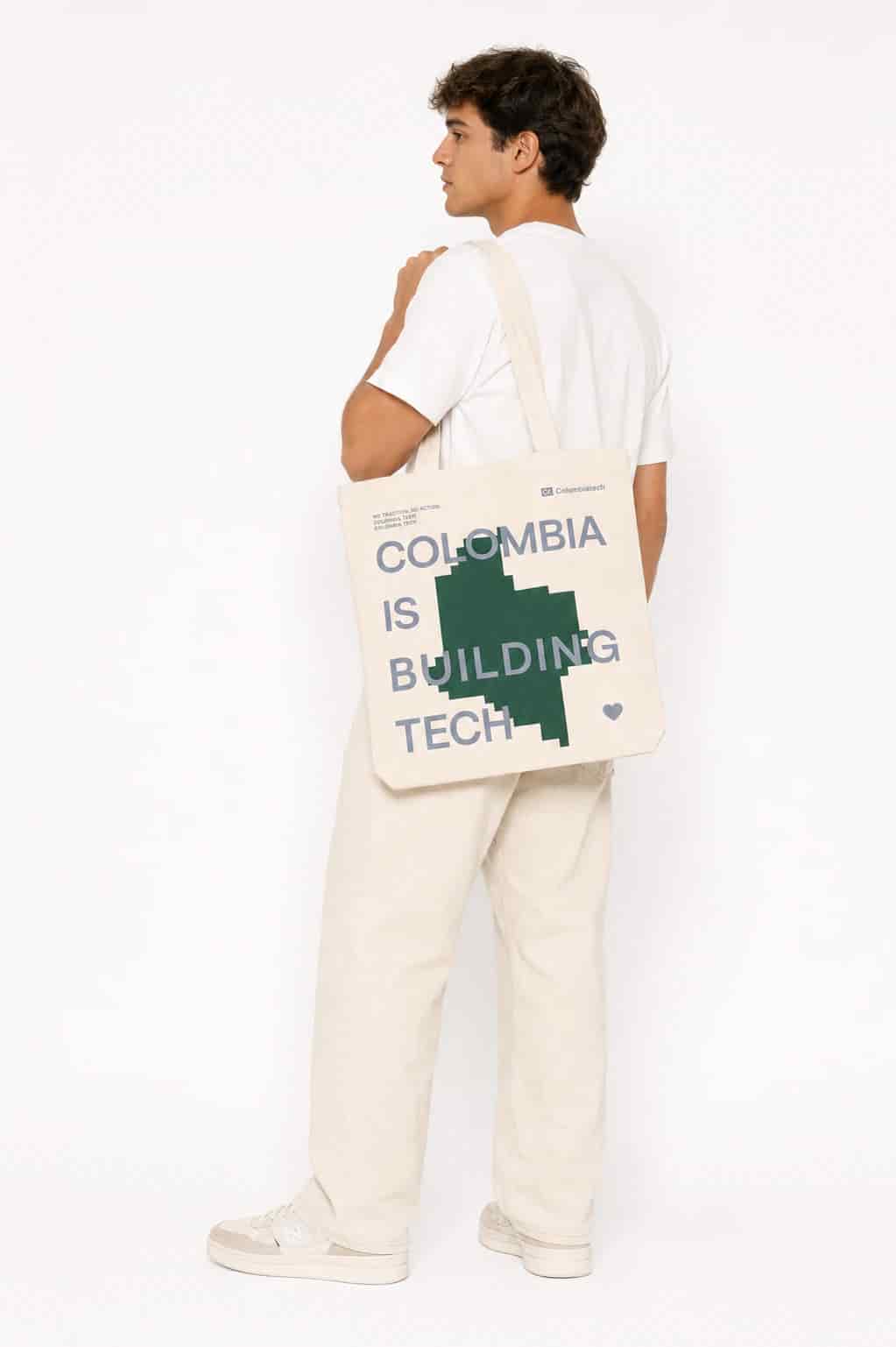 CTW Tote Bag Building Tech crudo - miniatura 3