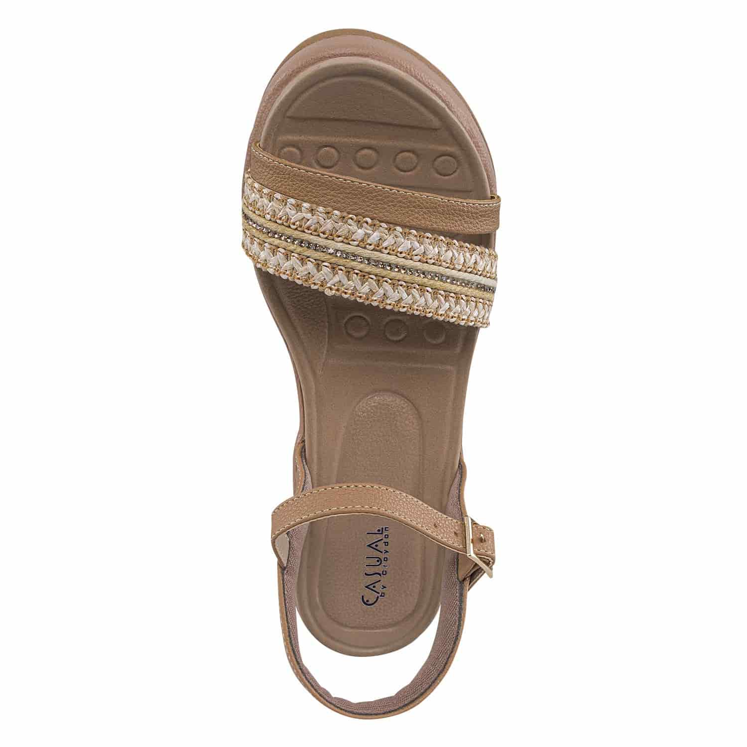 Sandalias Casuales Rosana Negro Croydon para Mujer - miniatura 5