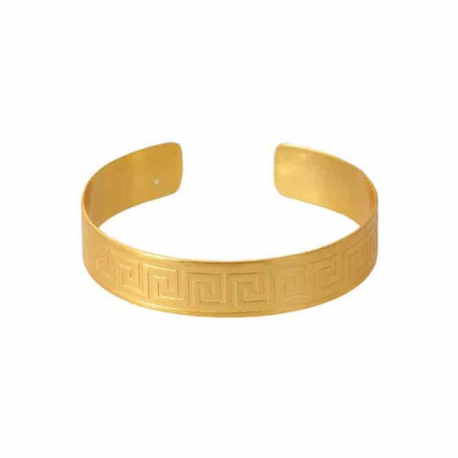 Brazalete de Aro Decoración Precolombina - miniatura 1