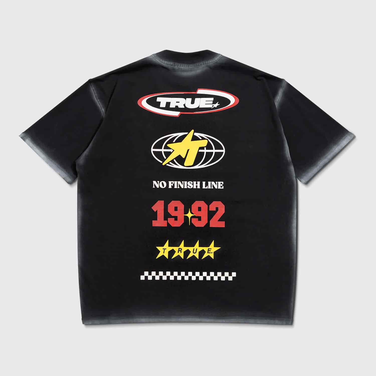 No Finish Line Oversized T-Shirt - Black - miniatura 5