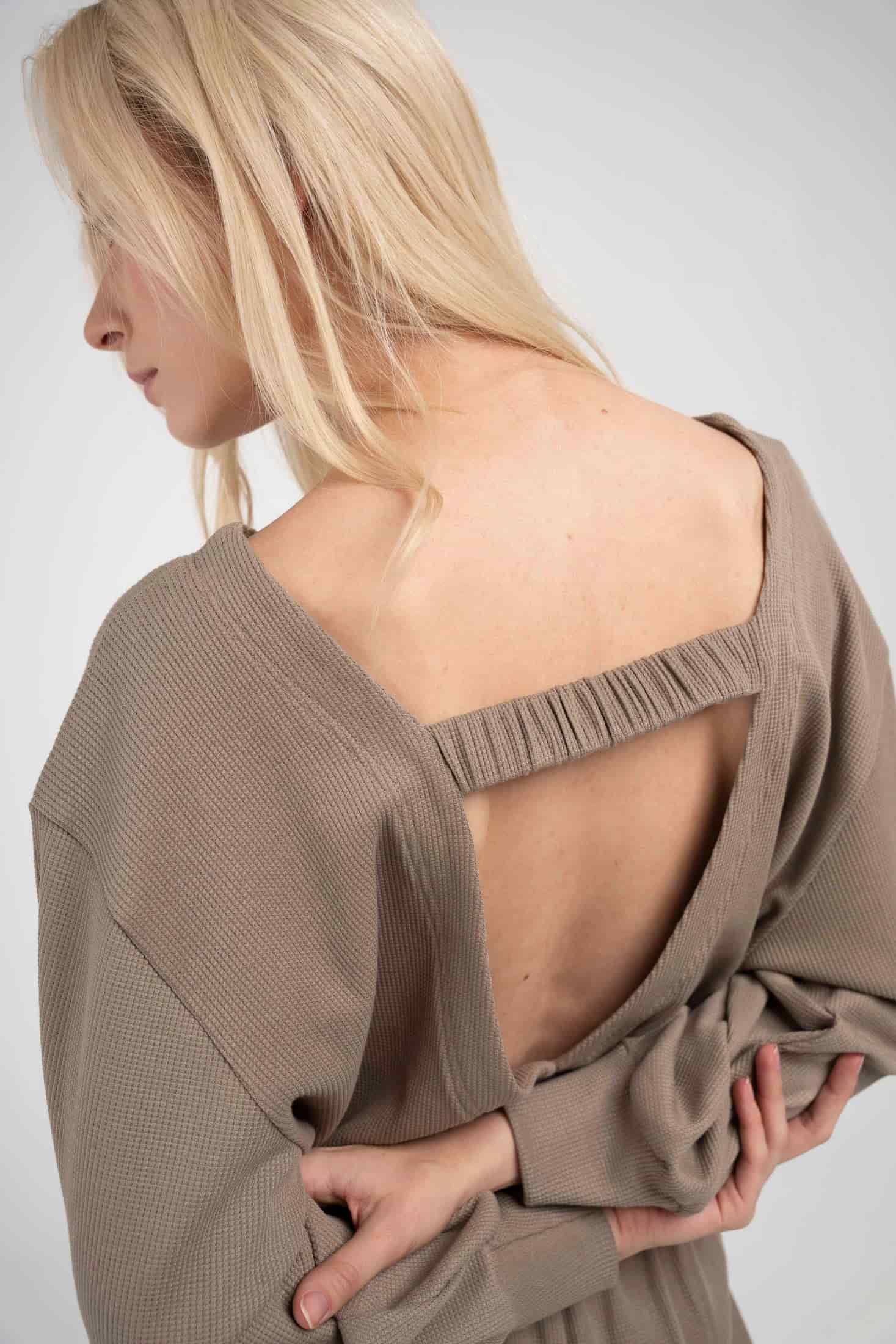 Organic Waffle Jumpsuit - miniatura 7