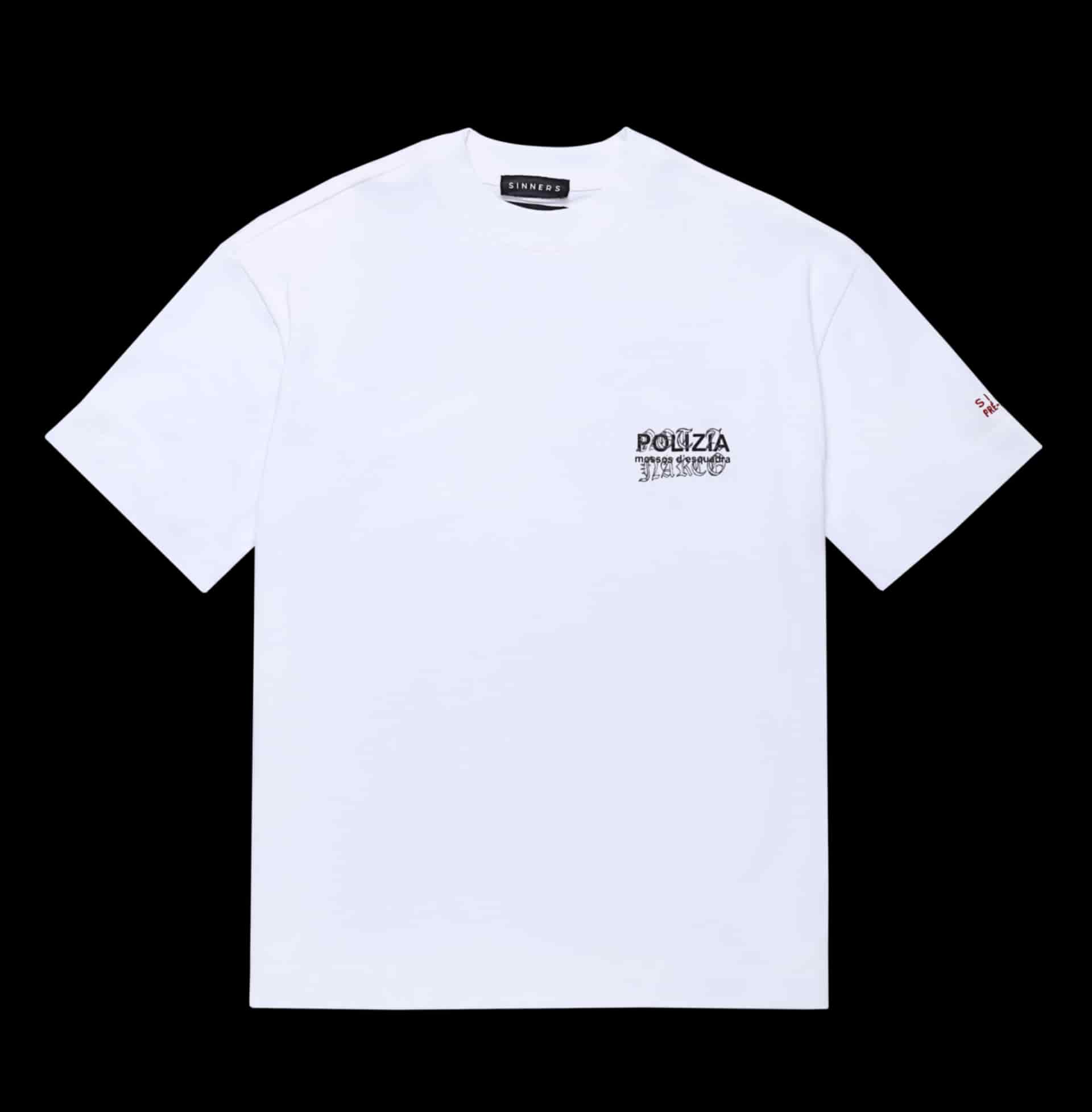 POLIZIA WHITE T-SHIRT - miniatura 3