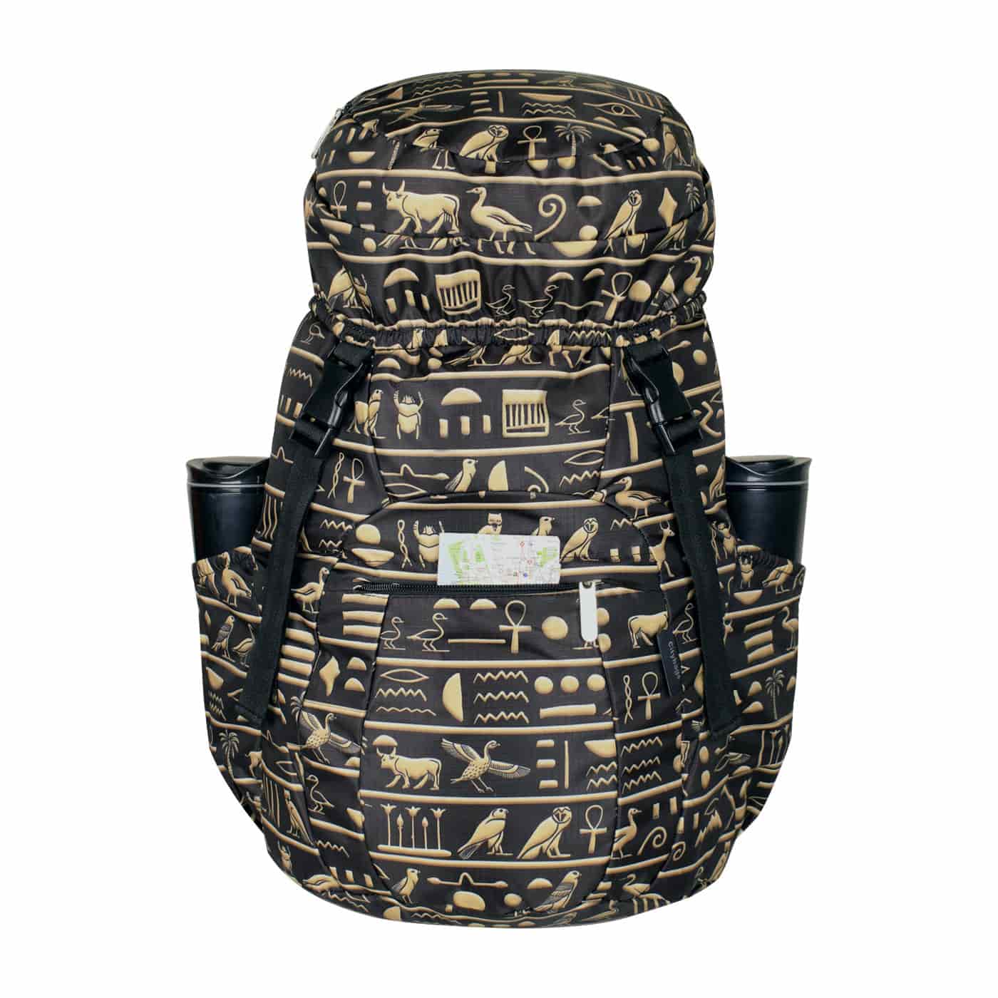 Morral Viajero ULTRA Plegable Estampado Cleopatra Citybags Multicolor - miniatura 3
