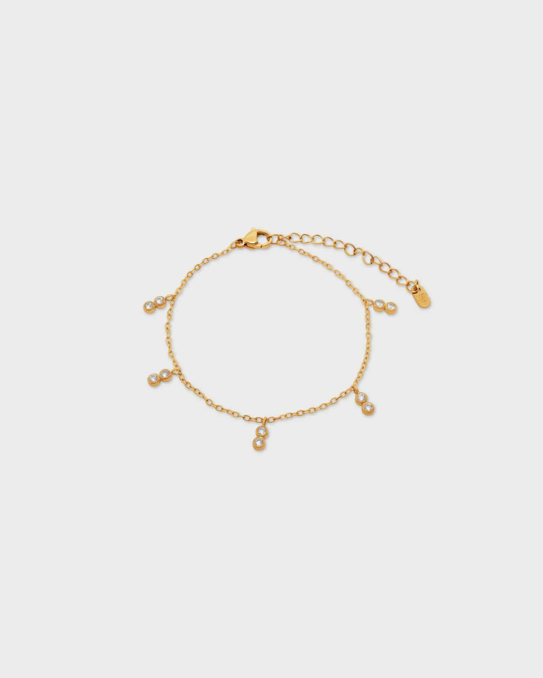 Pulsera Dijes 2 Cristales - miniatura 3