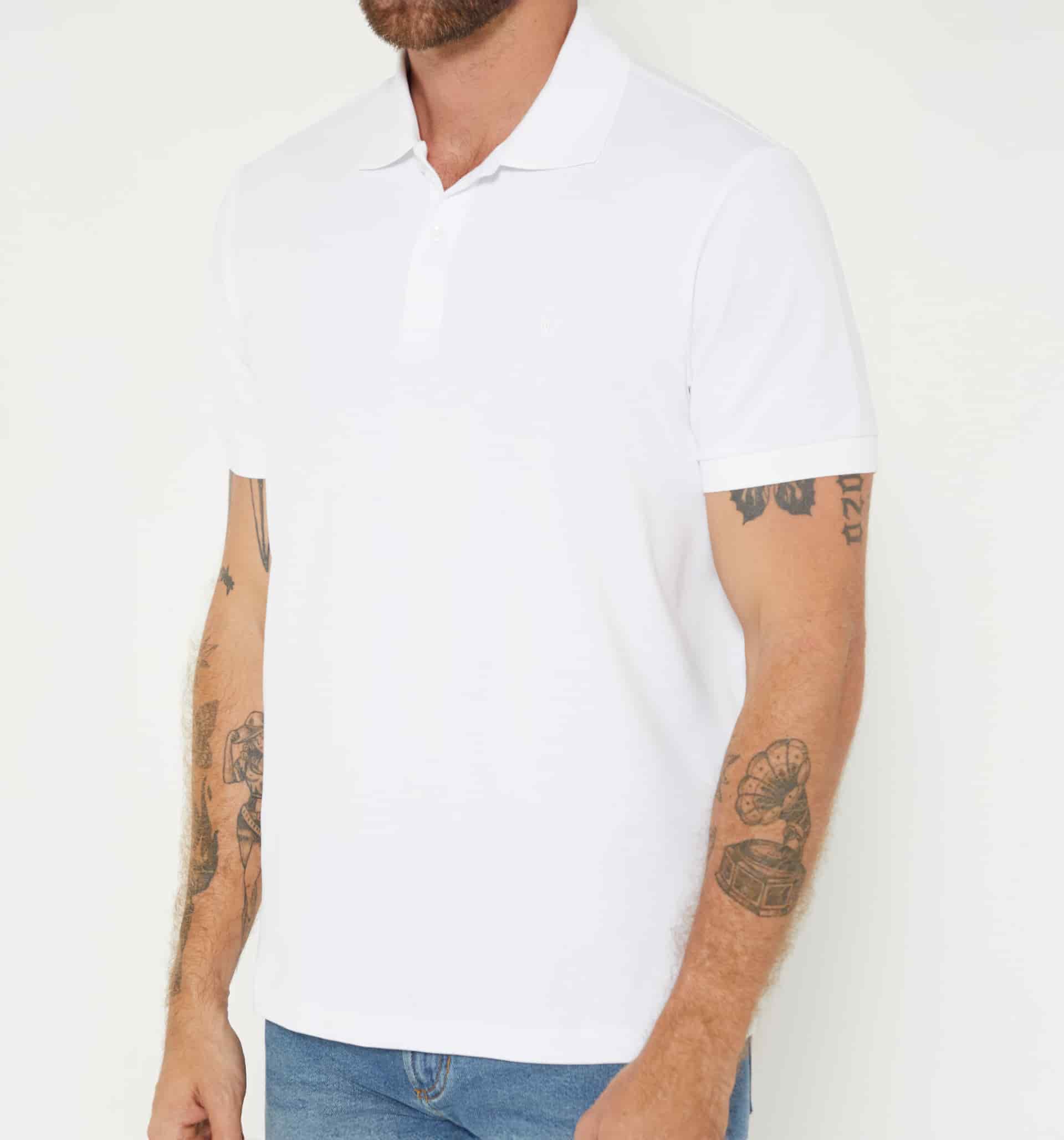 Polo básico para hombre slim fit - miniatura 12