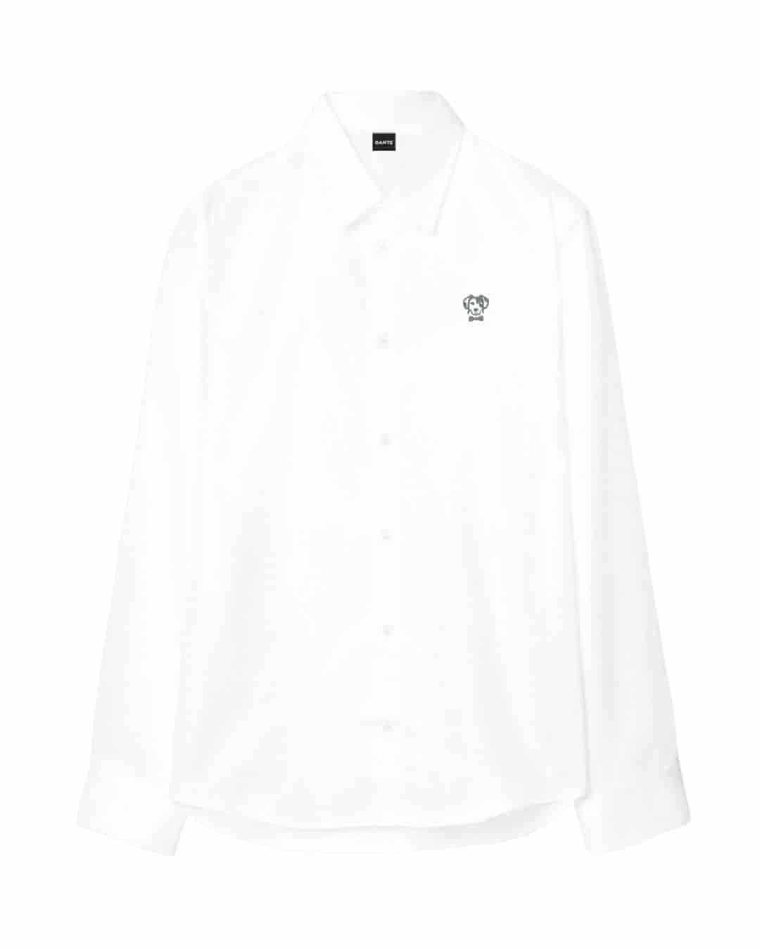 Camisa Antiarrugas Oxford Blanco Logo Sage - Talla Regular - miniatura 10