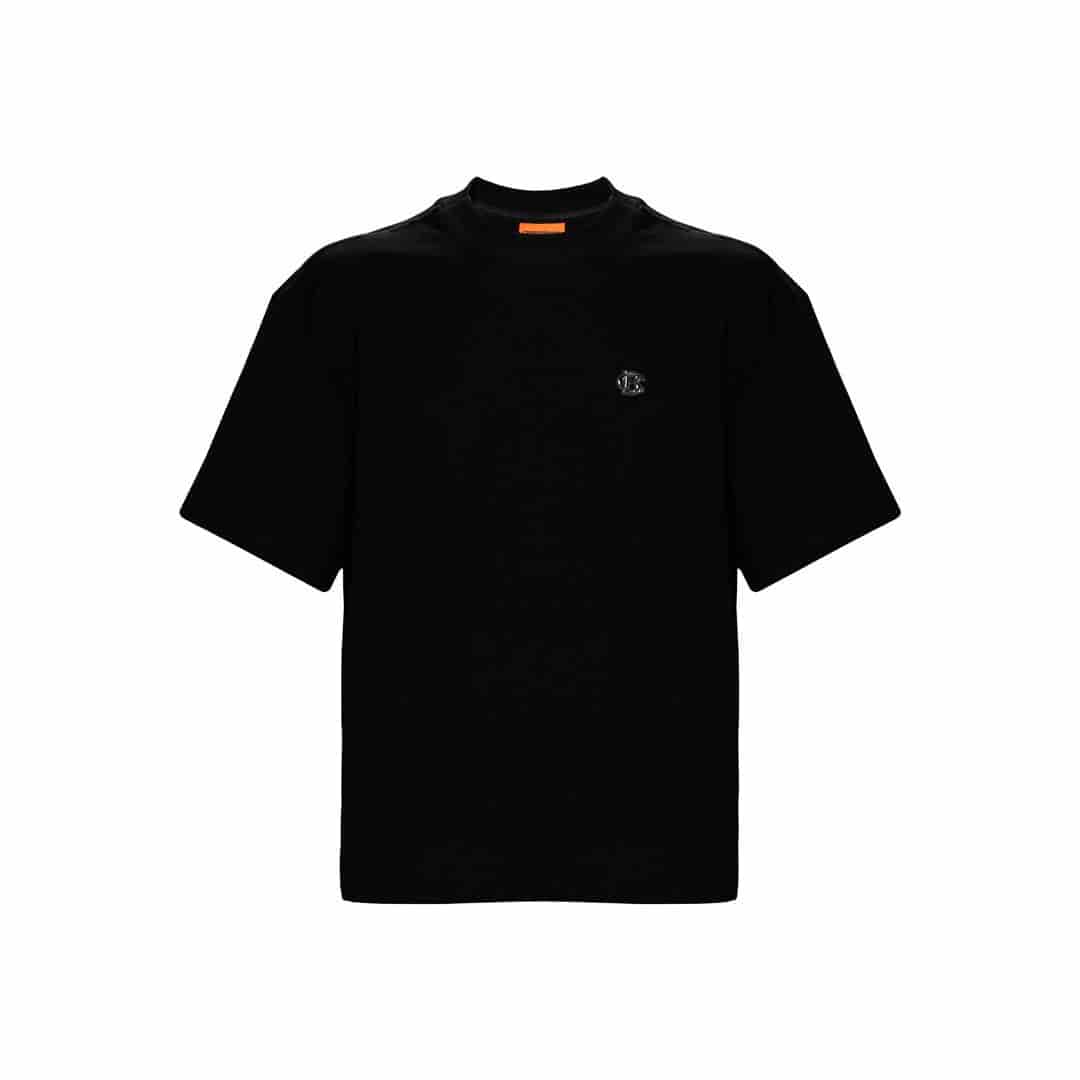Camiseta Oversize Negra | Basics Chrome - miniatura 1