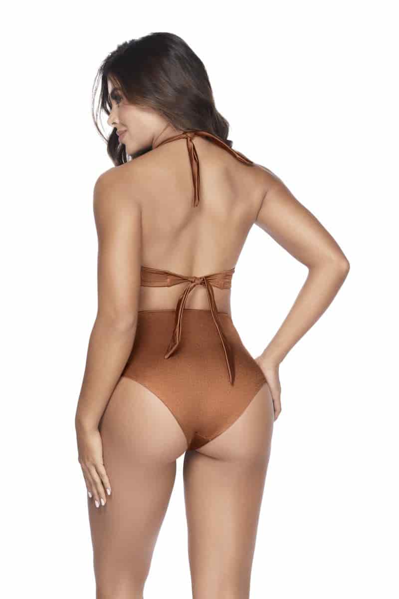 PANTY DE BAÑO 44235 - TALLE ALTO CON CONTROL - miniatura 1
